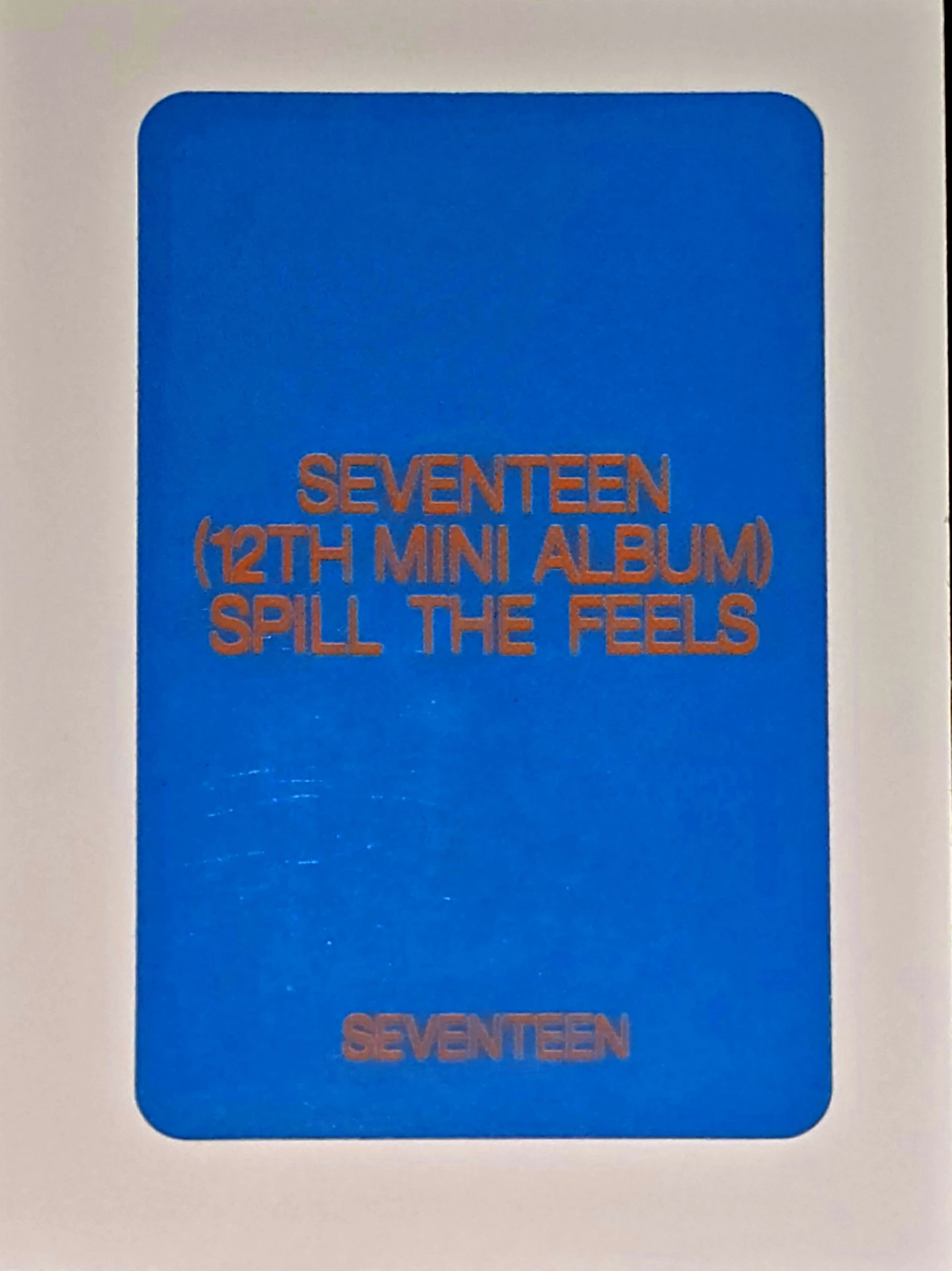 SEVENTEEN Joshua SEVENTEEN - Joshua - Spill the Feels Album kpopmerch lucky draw (LD) round 2 shopee listing photo 2