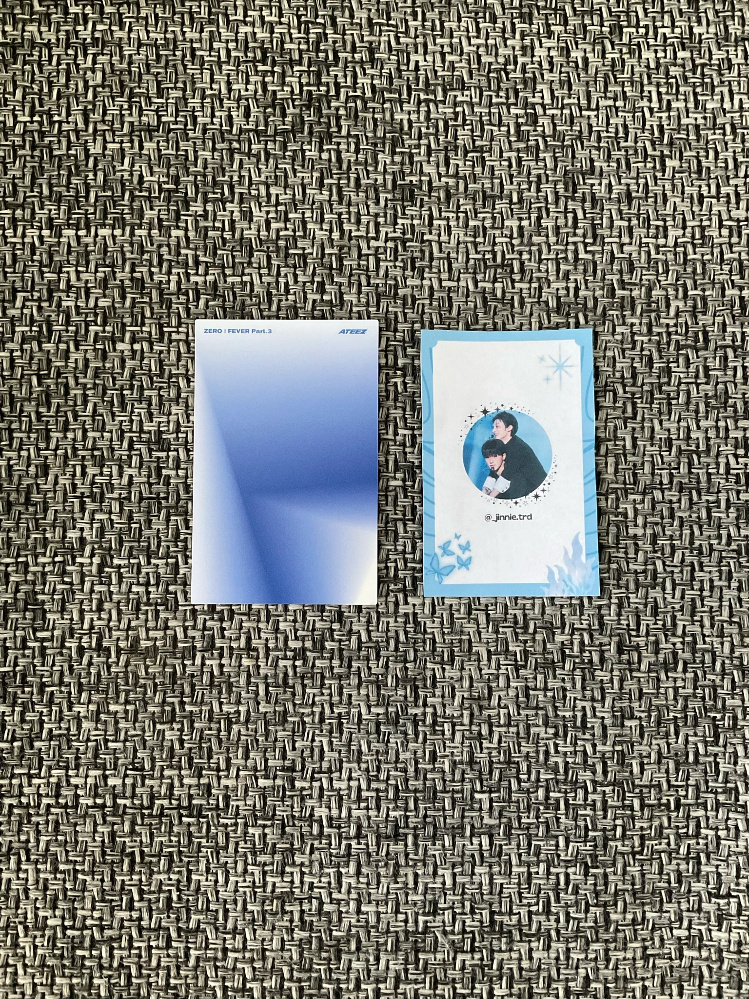 ATEEZ Hongjoong ATEEZ - Hongjoong - ZERO : FEVER Part.3 Album album photocard Z version version 1 listing photo 2