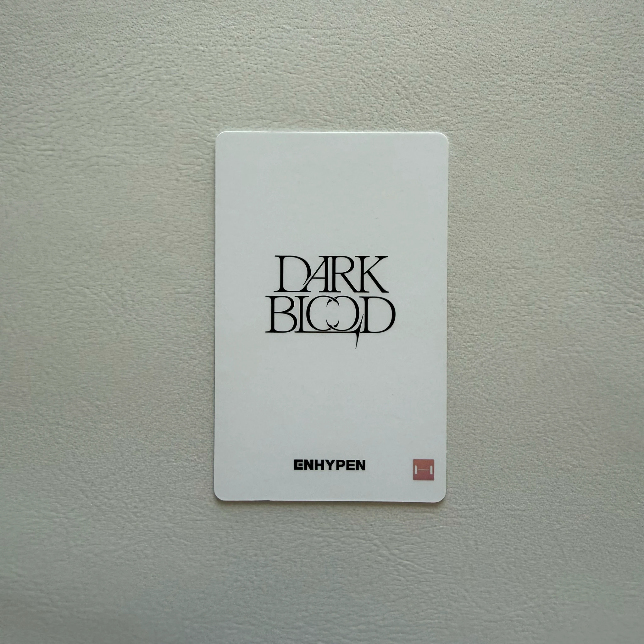 ENHYPEN Evan (Heeseung) ENHYPEN - Heeseung - DARK BLOOD Album lucky draw round 1 soundwave listing photo 2