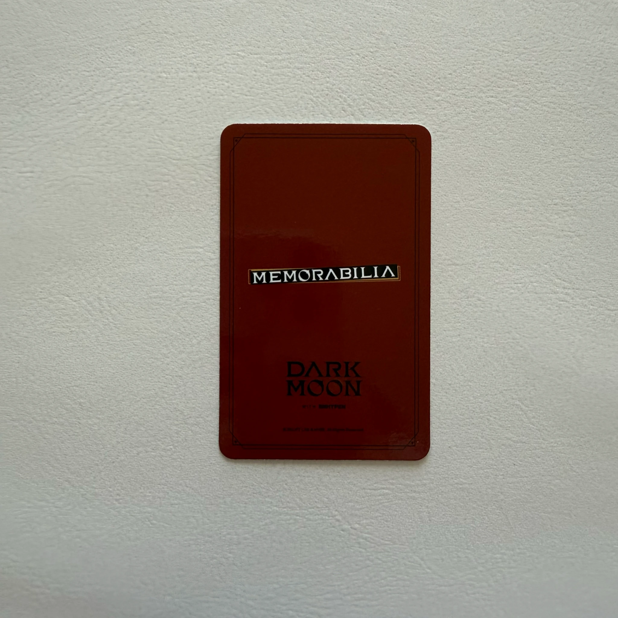 ENHYPEN Sunghoon ENHYPEN - Sunghoon - MEMORABILIA Album vargr version character card version listing photo 2