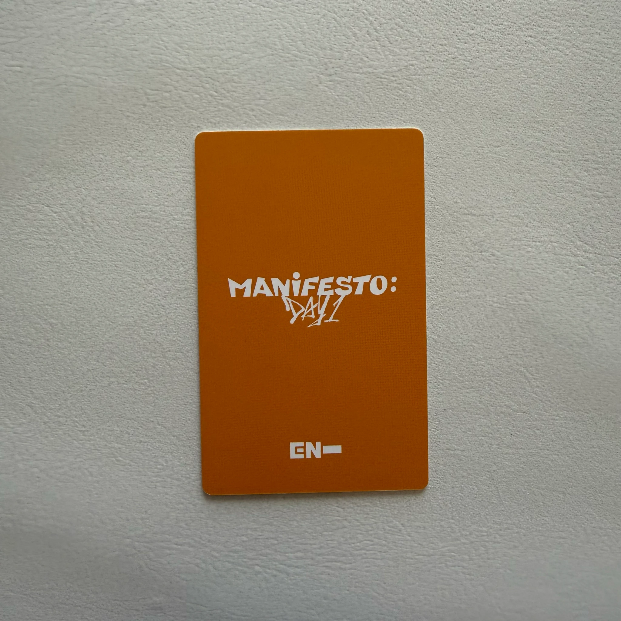 ENHYPEN Ni-ki ENHYPEN - Ni-ki - MANIFESTO: DAY 1 Album pre-order benefit (pob) weverse shop japan standard version listing photo 2