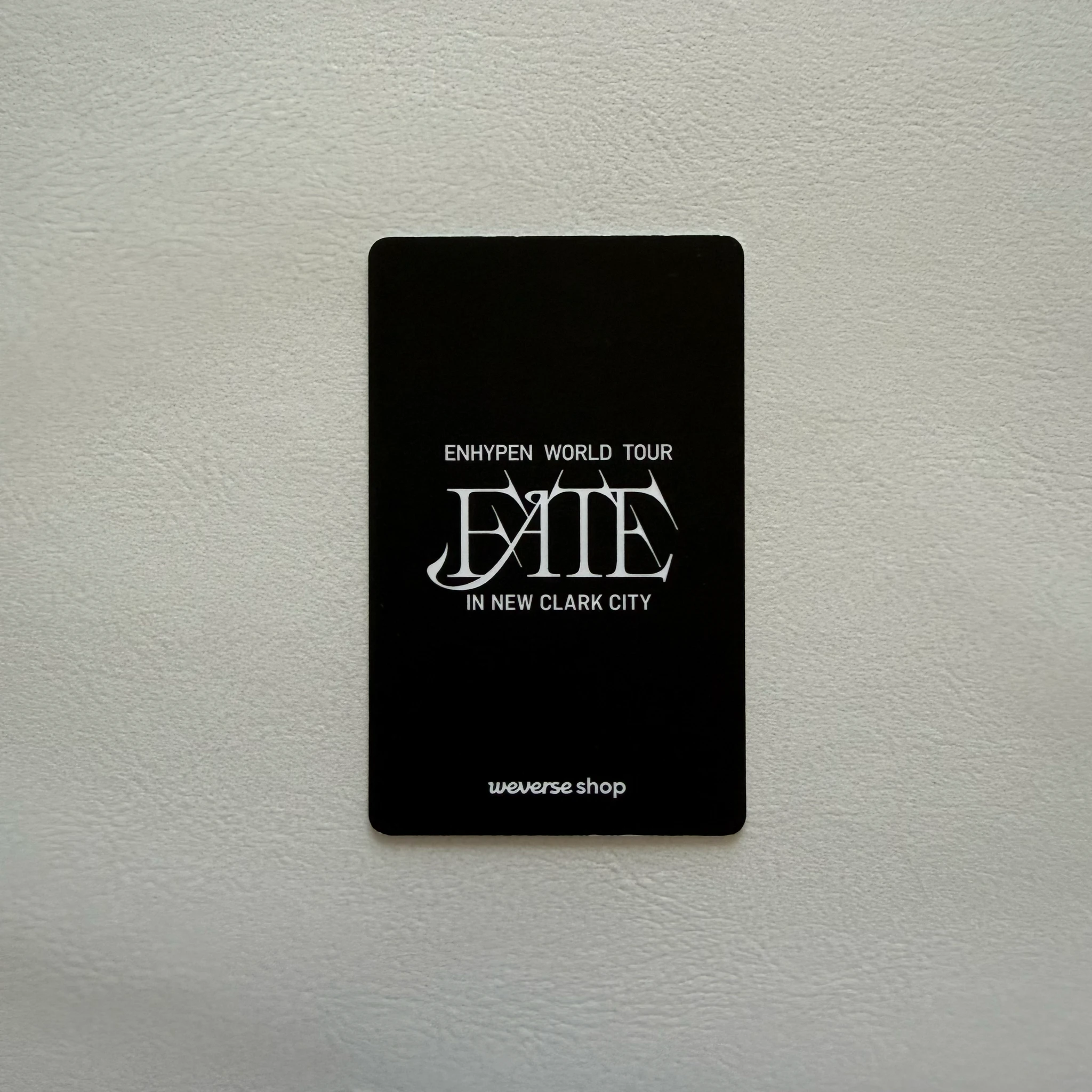 ENHYPEN Ni-ki ENHYPEN - Ni-ki - World Tour 'Fate' Event new clark city lucky draw listing photo 2