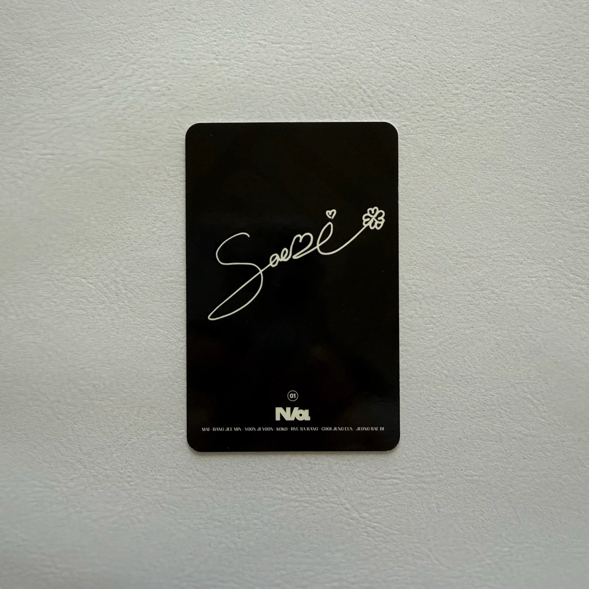 izna Jeong Saebi izna - JEONG SAEBI - N/a Album izna ver album photocard listing photo 2