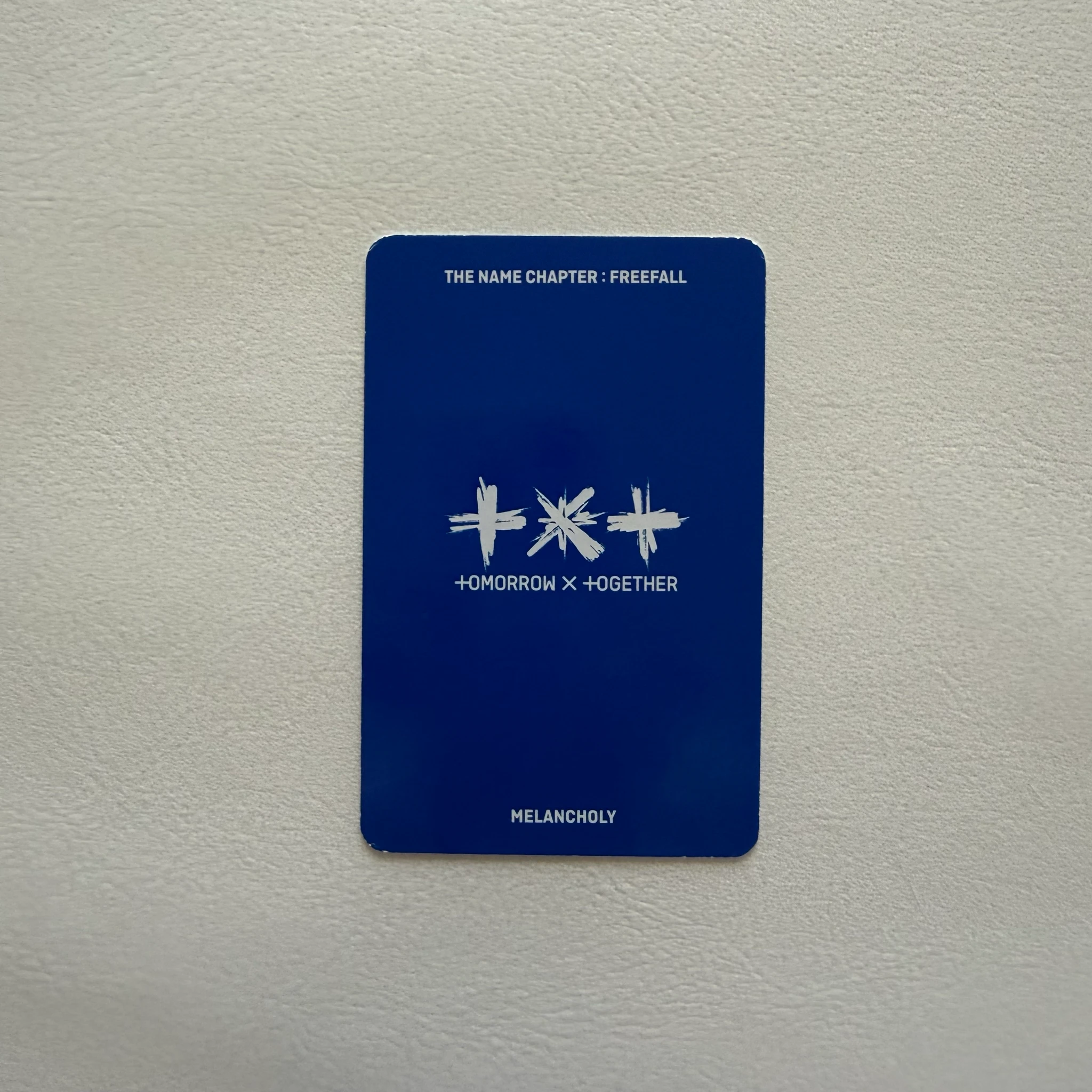 TOMORROW X TOGETHER Soobin TOMORROW X TOGETHER - Soobin - The Name Chapter: Freefall Album album photocard melancholy ver. listing photo 2