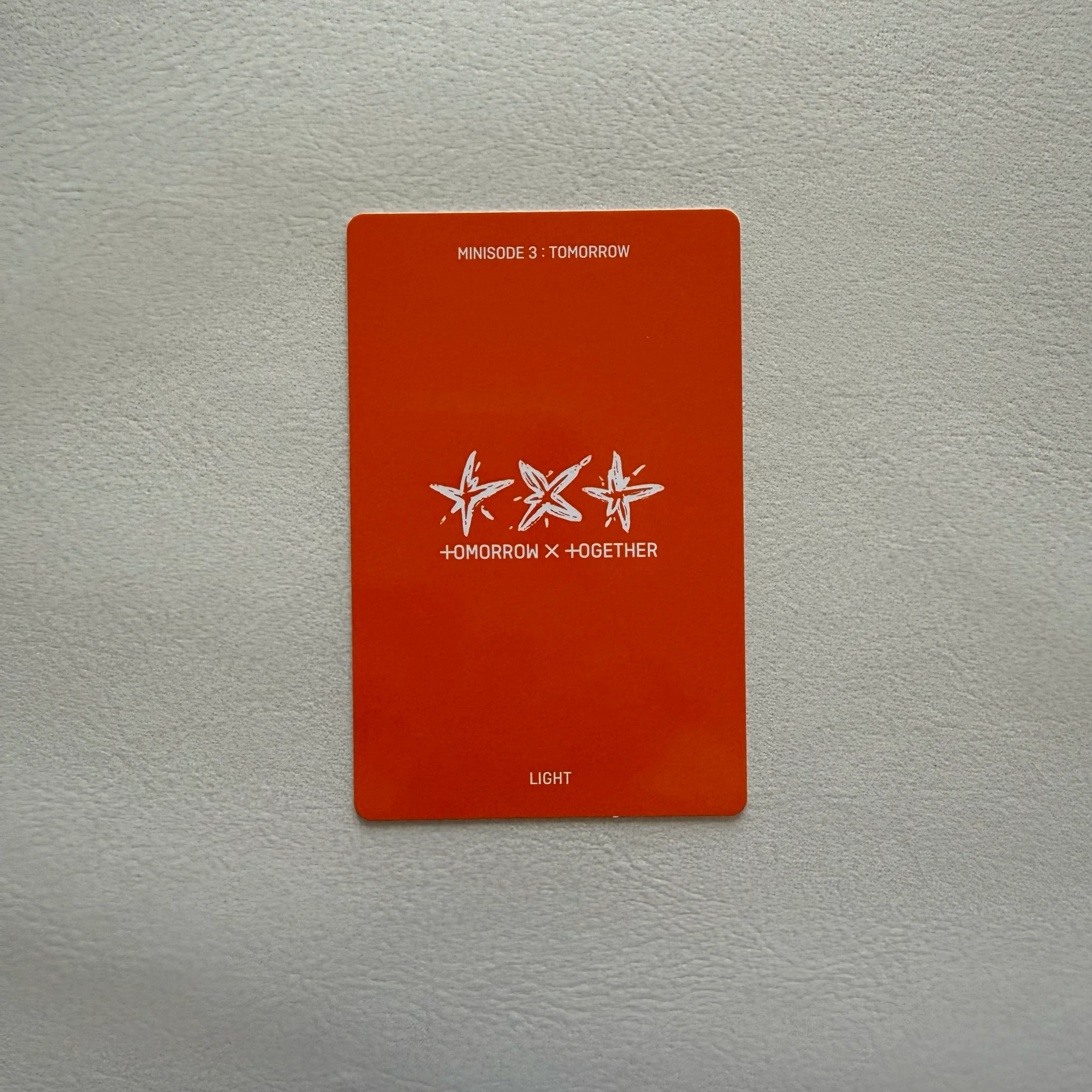 TOMORROW X TOGETHER Soobin TOMORROW X TOGETHER - Soobin - Minisode 3: Tomorrow Album album photocard light ver. listing photo 2