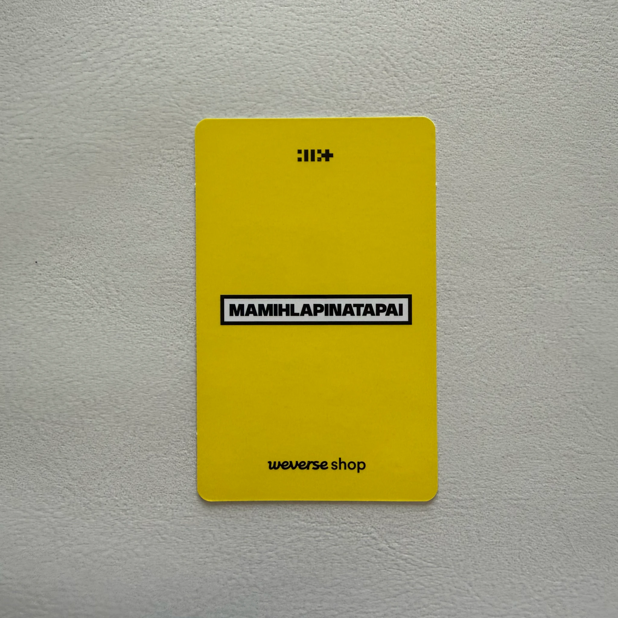 ILLIT Wonhee ILLIT - Wonhee - MAMIHLAPINATAPAI Album album photocard listing photo 2