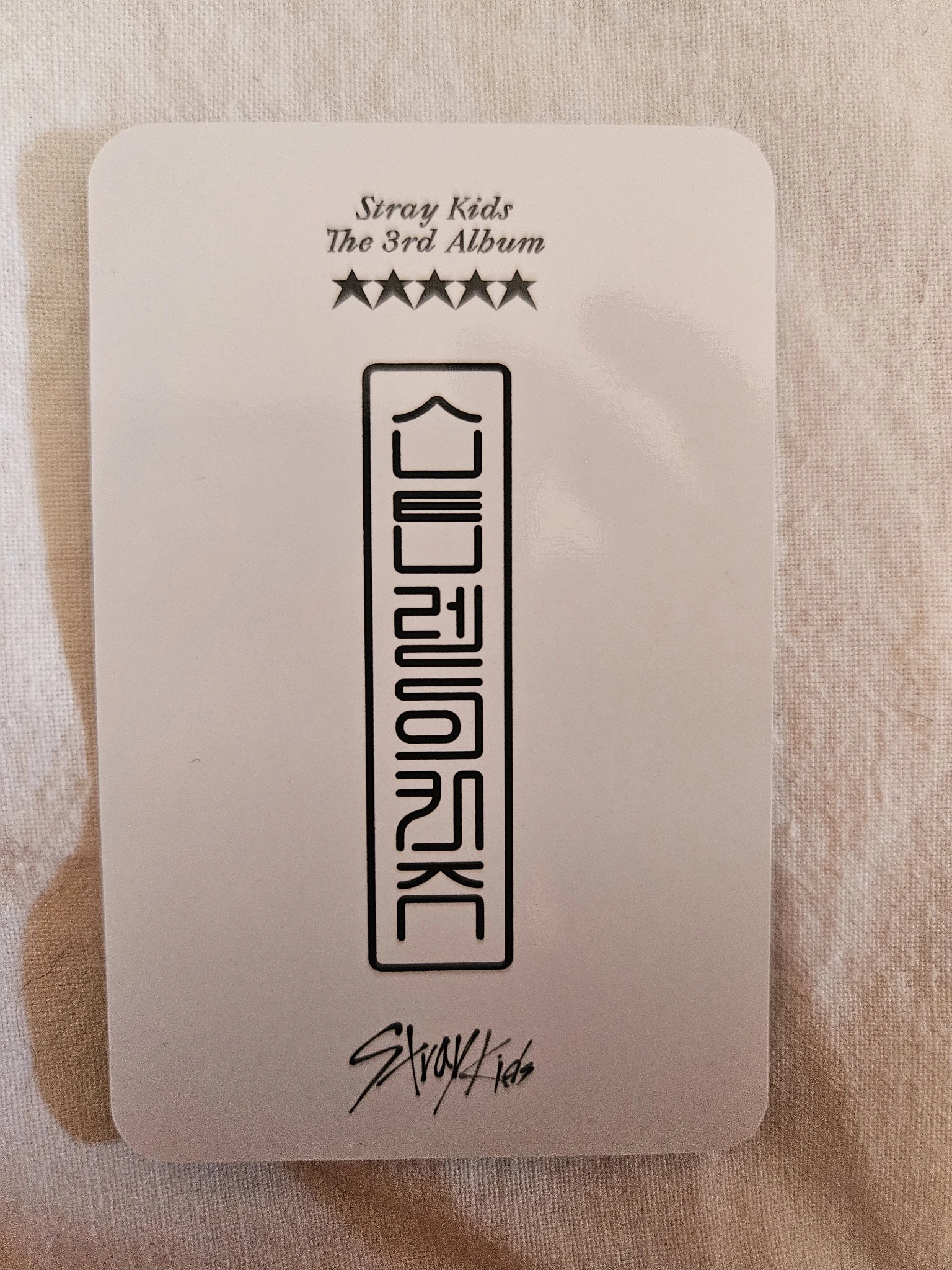 Stray Kids Bang Chan Stray Kids - Bang Chan - 5-STAR Album pre-order benefit (pob) yes24 listing photo 2