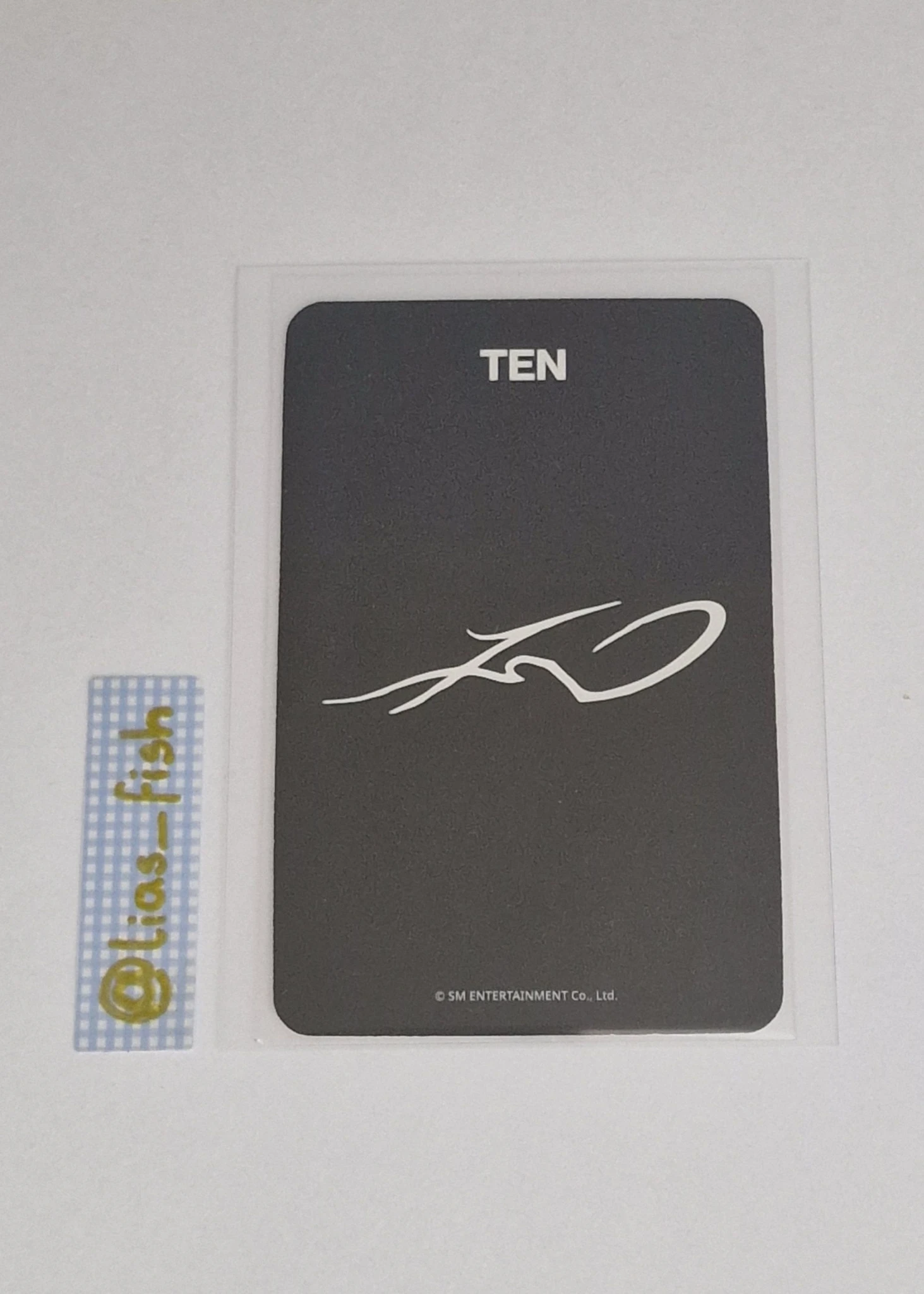 NCT Ten NCT - Ten - TEN Album pob (pre-order benefit) lucky draw (LD) listing photo 2