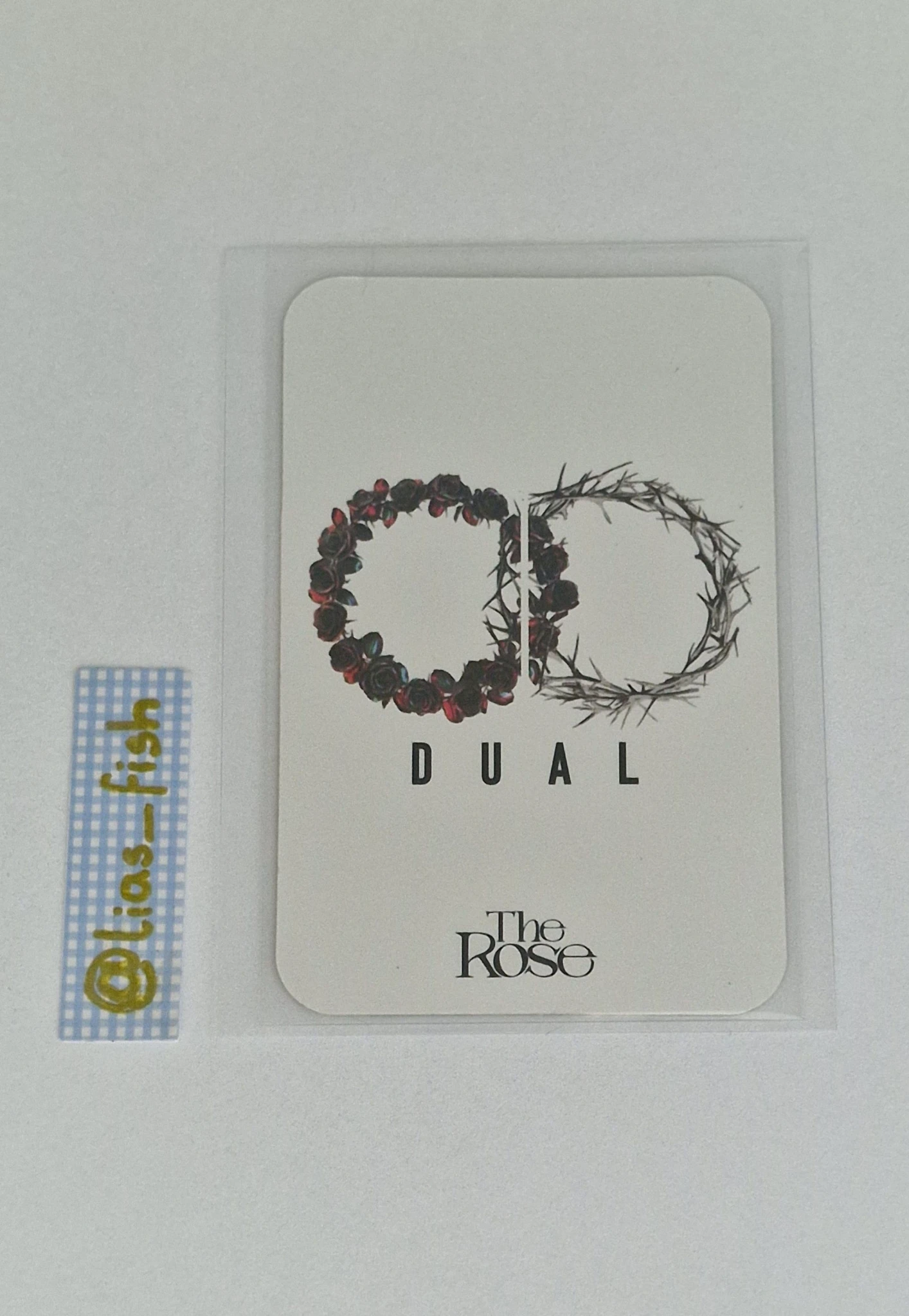 The Rose Dojoon The Rose - Dojoon - Dawn to Dusk Tour Event tour merch pop-up exclusive merch photocard listing photo 2