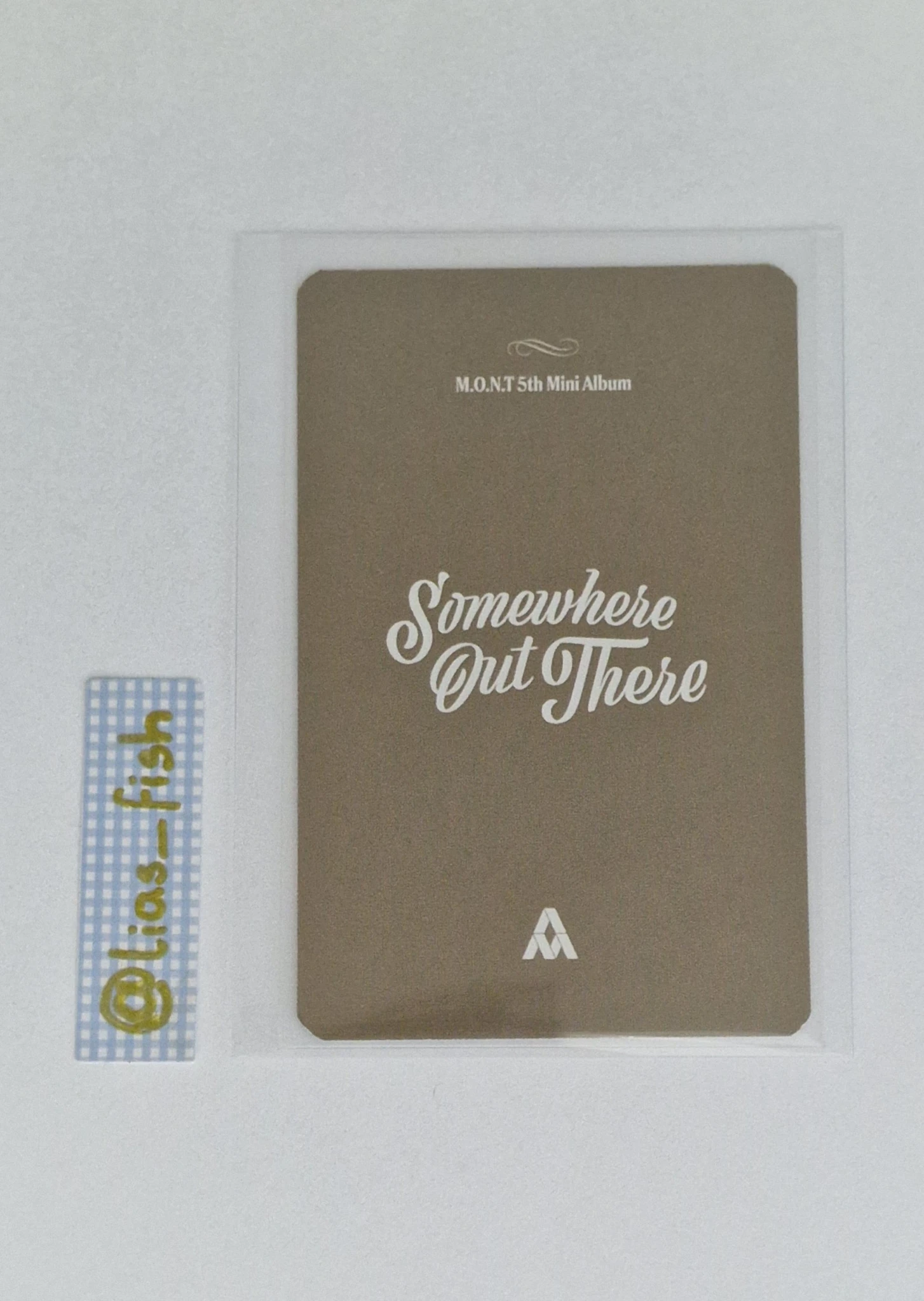 M.O.N.T Roda M.O.N.T - Roda - Somewhere Out There  Album photobook version album photocard listing photo 2