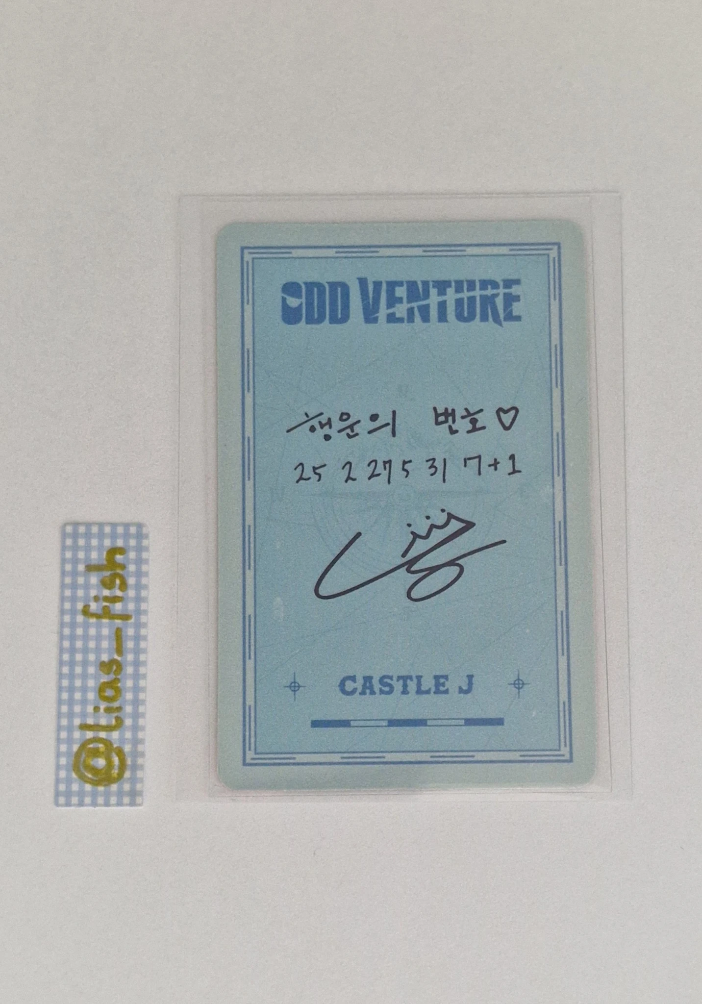 MCND Castle J MCND - Castle J - ODD-VENTURE Album album photocard listing photo 2