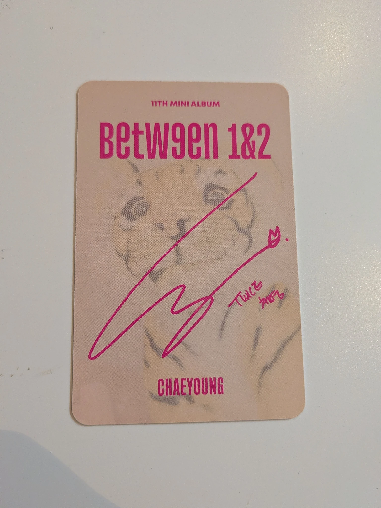 TWICE Chaeyoung TWICE-Chaeyoung-Album-BETWEEN 1&2 listing photo 2