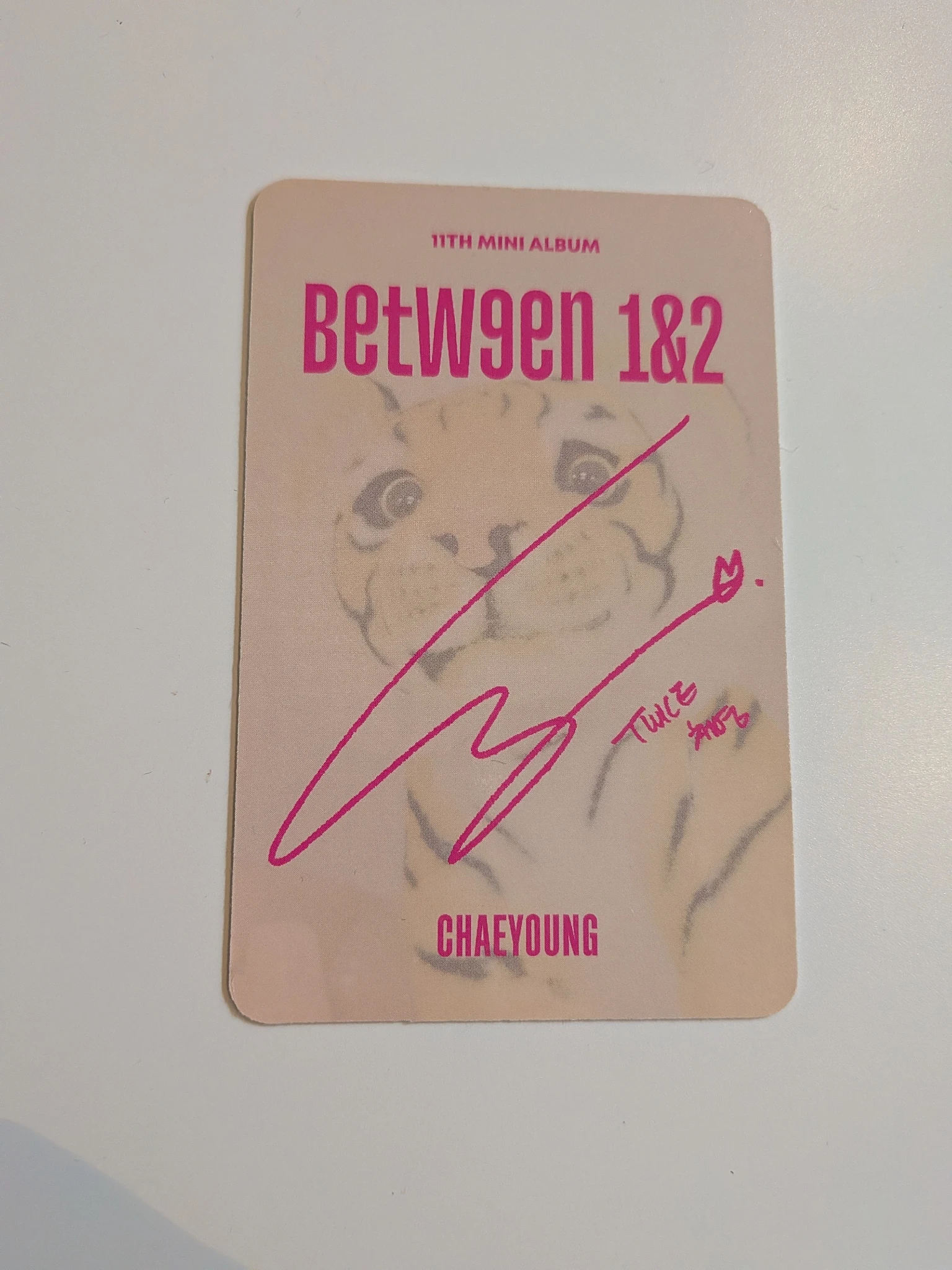 TWICE Chaeyoung TWICE-Chaeyoung-Album-BETWEEN 1&2 listing photo 2