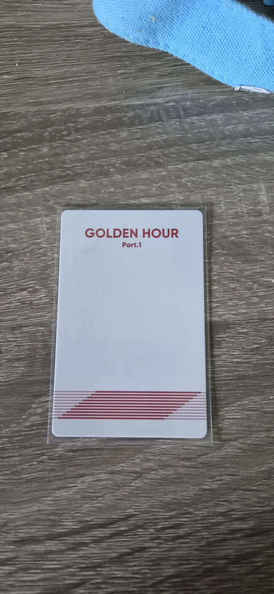 ATEEZ Hongjoong ATEEZ - Hongjoong - Golden Hour : Part.1 Album poca album album photocard image card listing photo 2