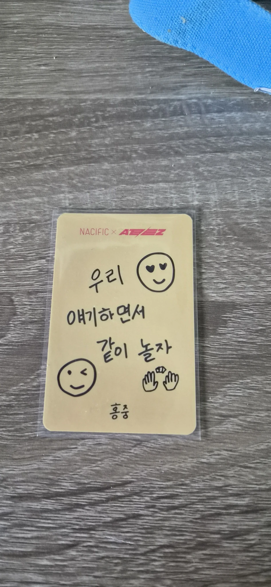 ATEEZ Hongjoong ATEEZ - Hongjoong - Ateez x Nacific Other round 4 nacific listing photo 2
