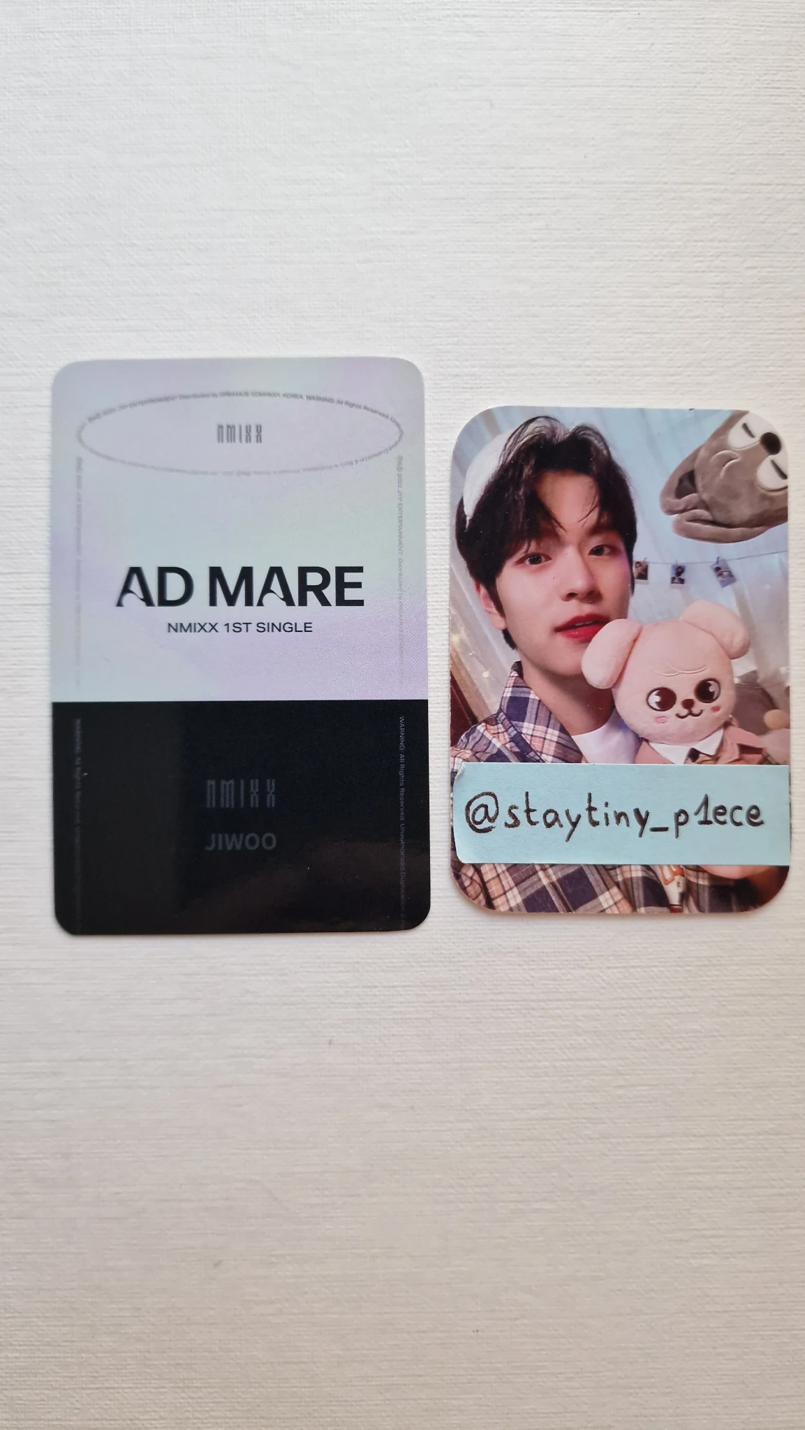 NMIXX Jiwoo NMIXX - Jiwoo - AD MARE Album video call soundwave round 7 listing photo 2