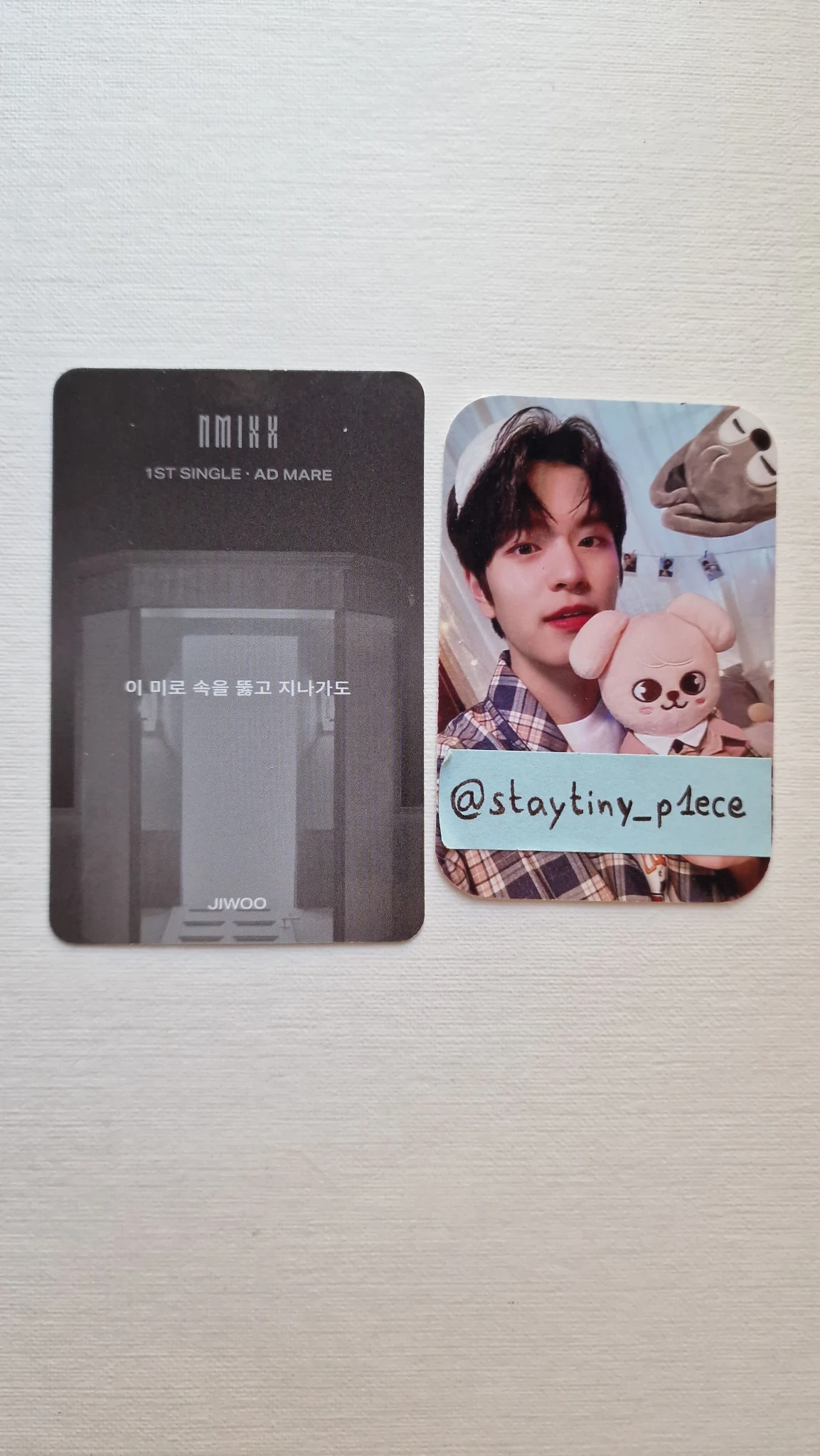 NMIXX Jiwoo NMIXX - Jiwoo - AD MARE Album album photocard light version listing photo 2