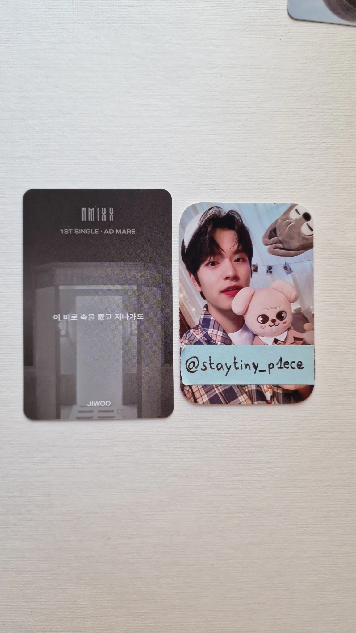 NMIXX Jiwoo NMIXX - Jiwoo - AD MARE Album album photocard light version listing photo 2