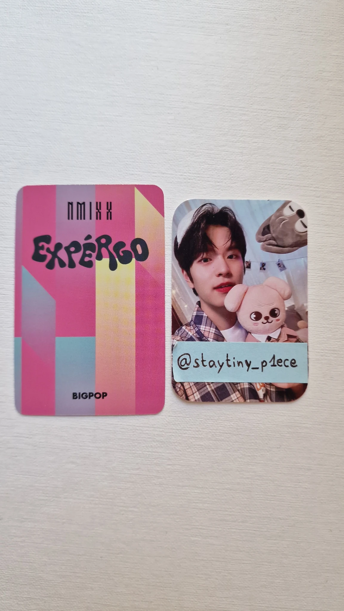 NMIXX Jiwoo NMIXX - Jiwoo - Expérgo Album video call (fancall) bigpop round 1 listing photo 2