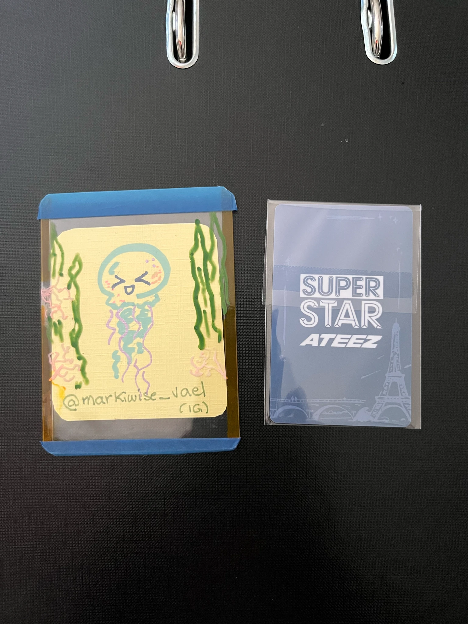 ATEEZ Jongho ATEEZ - Jongho - SUPERSTAR × ATEEZ Other paris superstar pvc card listing photo 2