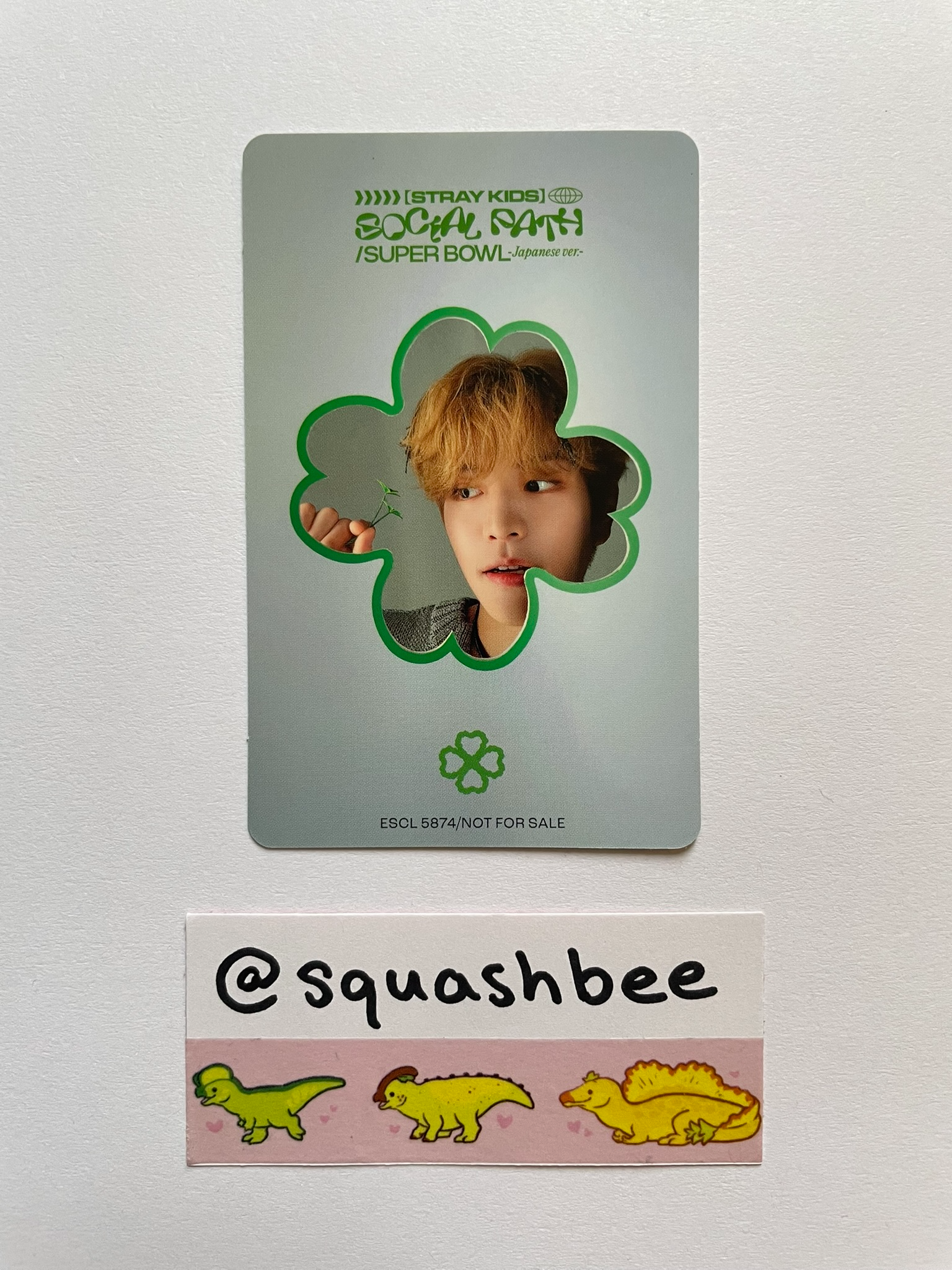Stray Kids Seungmin Stray Kids - Seungmin - Social Path Album album photocard regular version listing photo 2