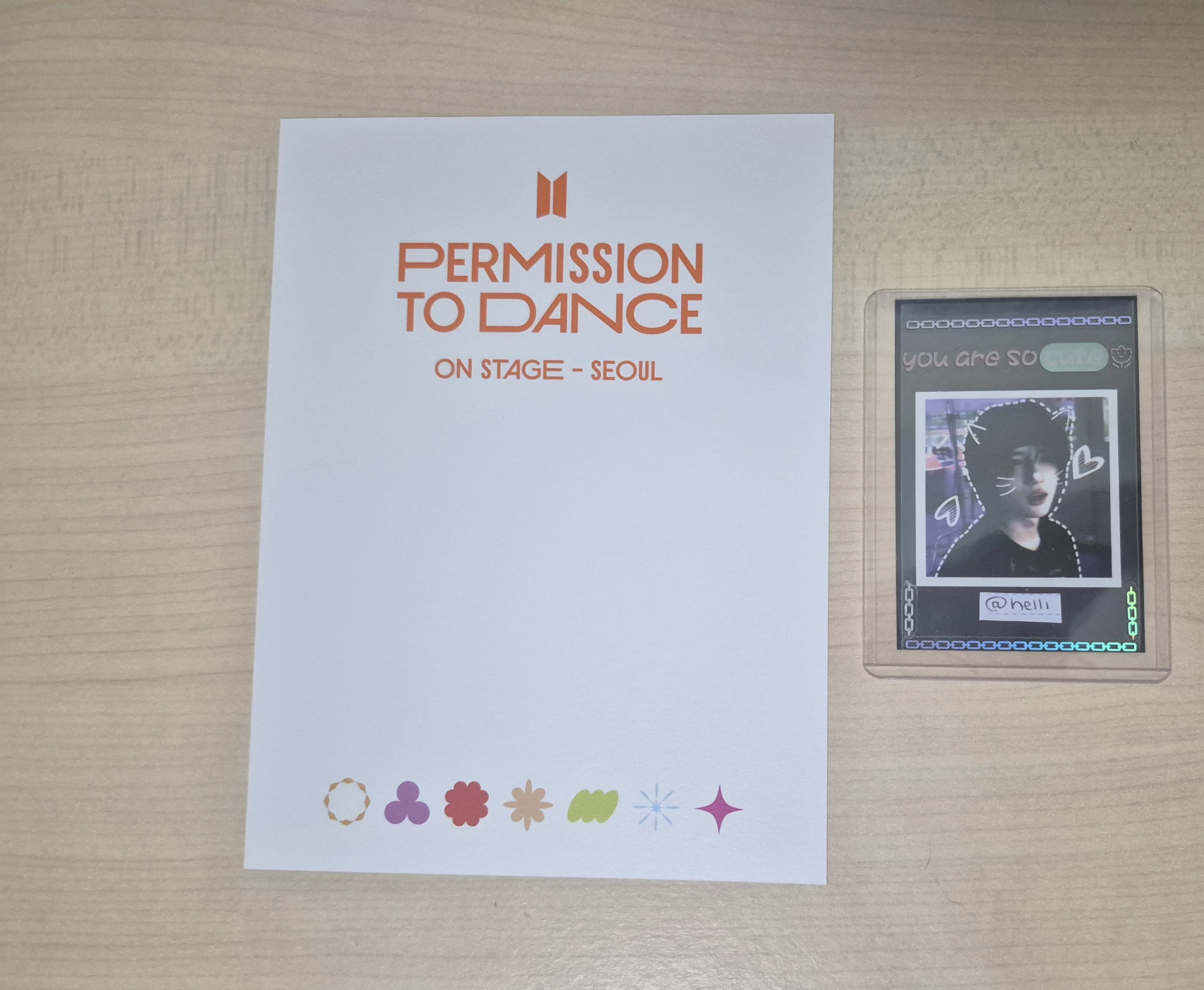 BTS Jimin BTS - Jimin - Permission To Dance On Stage - Seoul Other mini poster listing photo 2