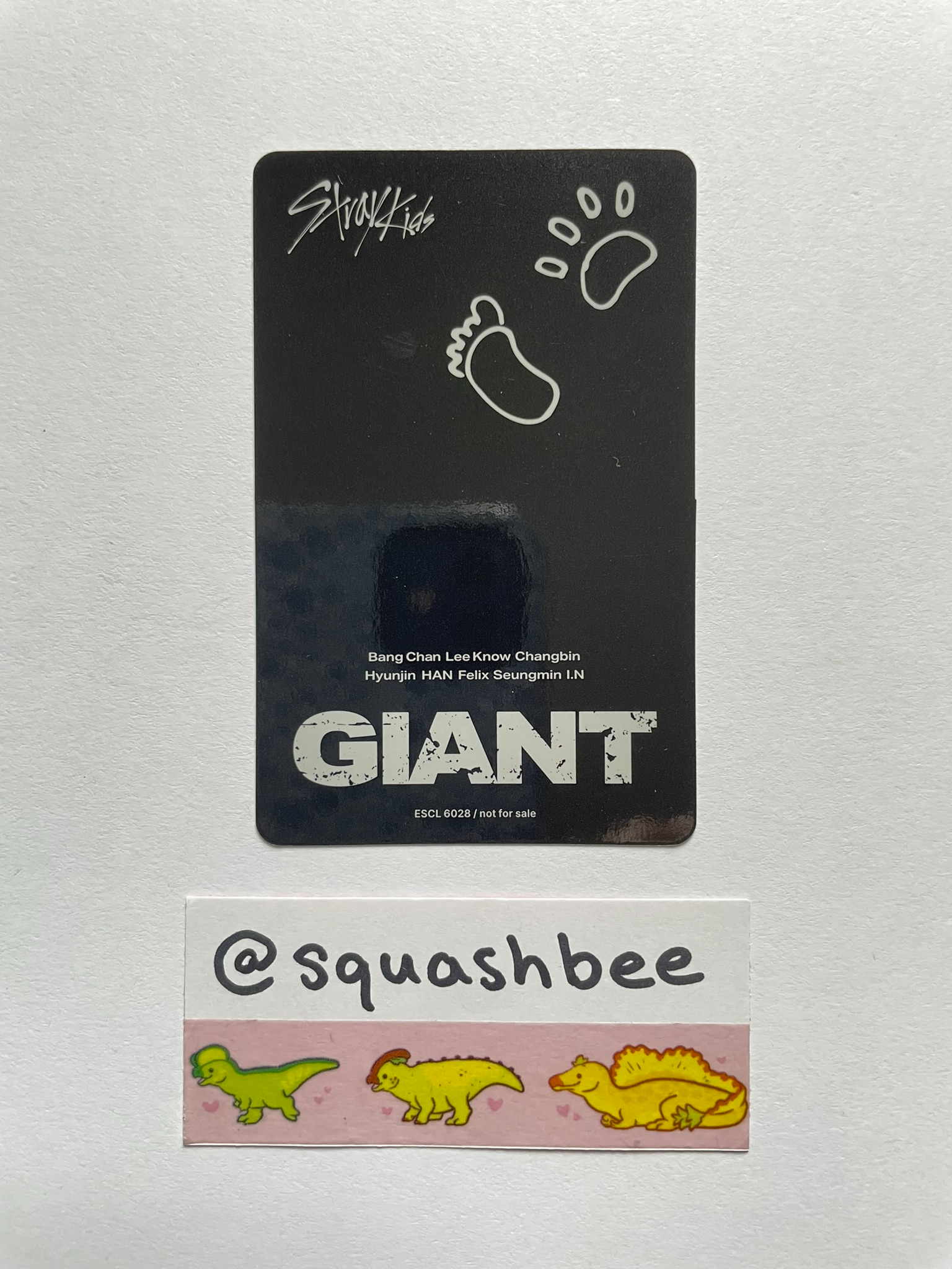 Stray Kids I.N Stray Kids - I.N - GIANT Album album photocard regular version listing photo 2