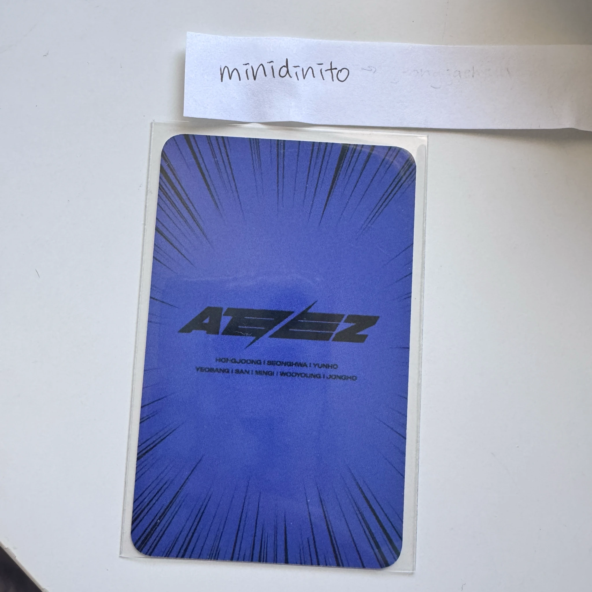 ATEEZ San ATEEZ - San - THE WORLD EP.2 : OUTLAW Album music core fan meeting listing photo 2