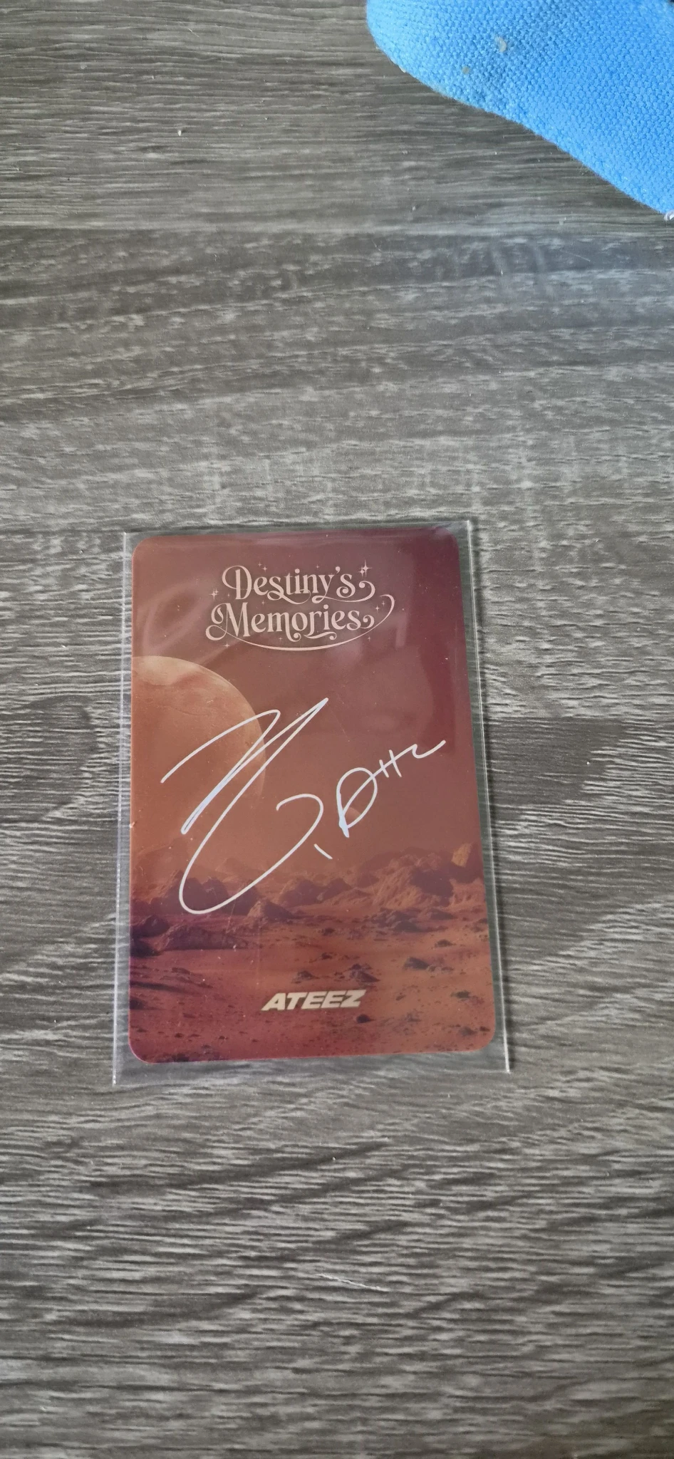 ATEEZ Hongjoong ATEEZ - Hongjoong - Destiny's Memories Exhibition Other trading card listing photo 2