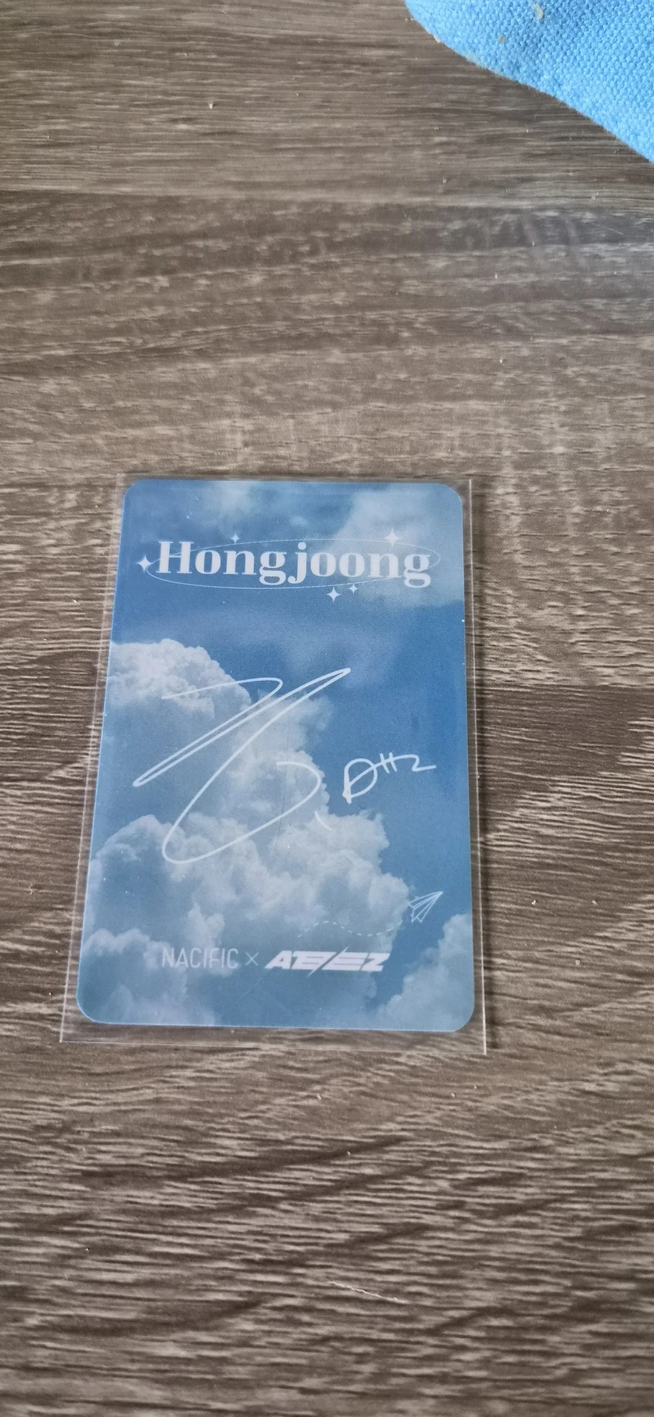 ATEEZ Hongjoong ATEEZ - Hongjoong - Ateez x Nacific Other round 7 nacific special card listing photo 2