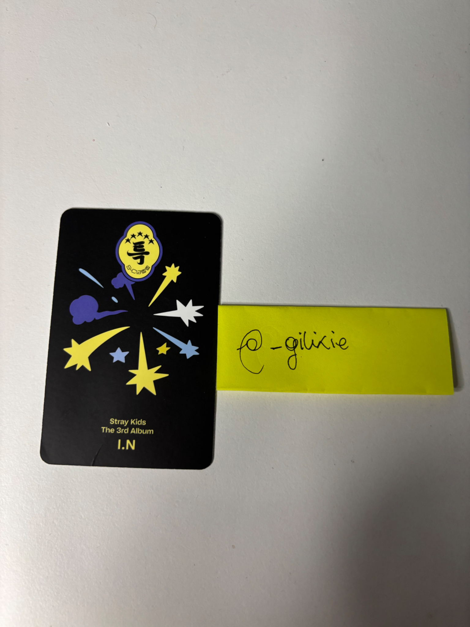 Stray Kids I.N Stray Kids - I.N - 5-STAR Album album photocard digipack version listing photo 2