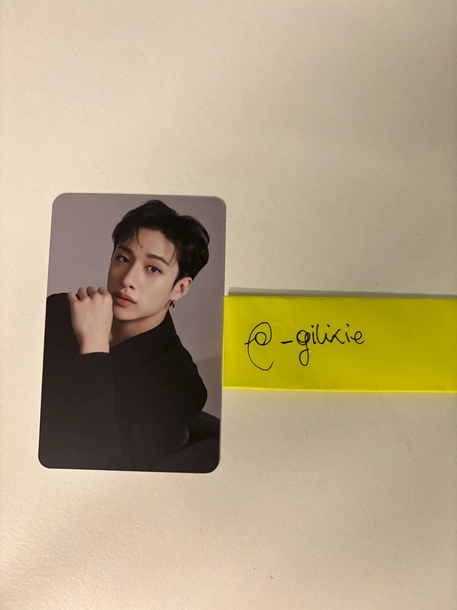 Stray Kids Bang Chan Stray Kids - Bang Chan - NACIFIC  x Stray Kids Other brand collaboration nacific round 18 double-sided front side listing photo 2