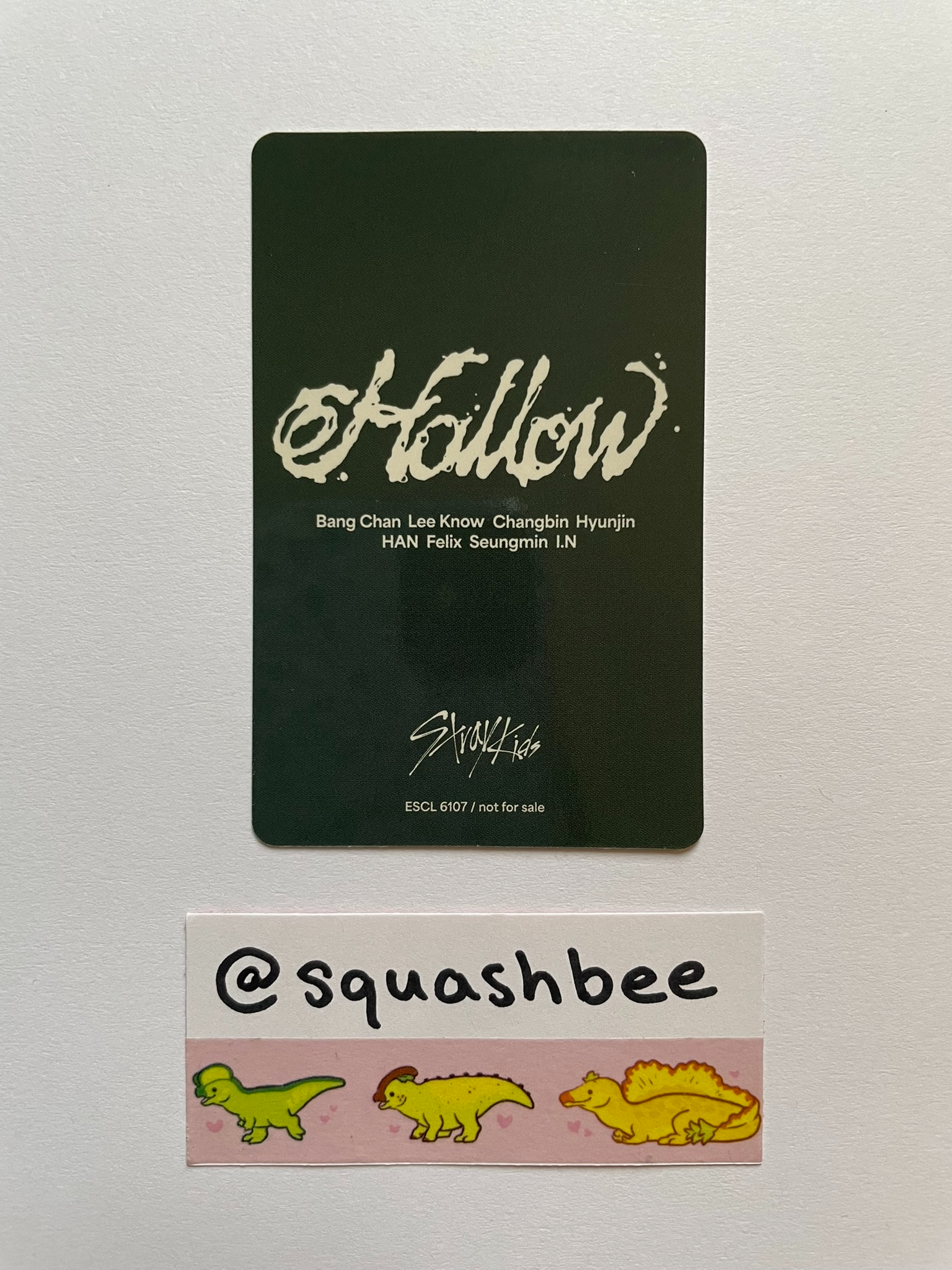 Stray Kids Seungmin Stray Kids - Seungmin - Hollow Album album photocard regular version listing photo 2