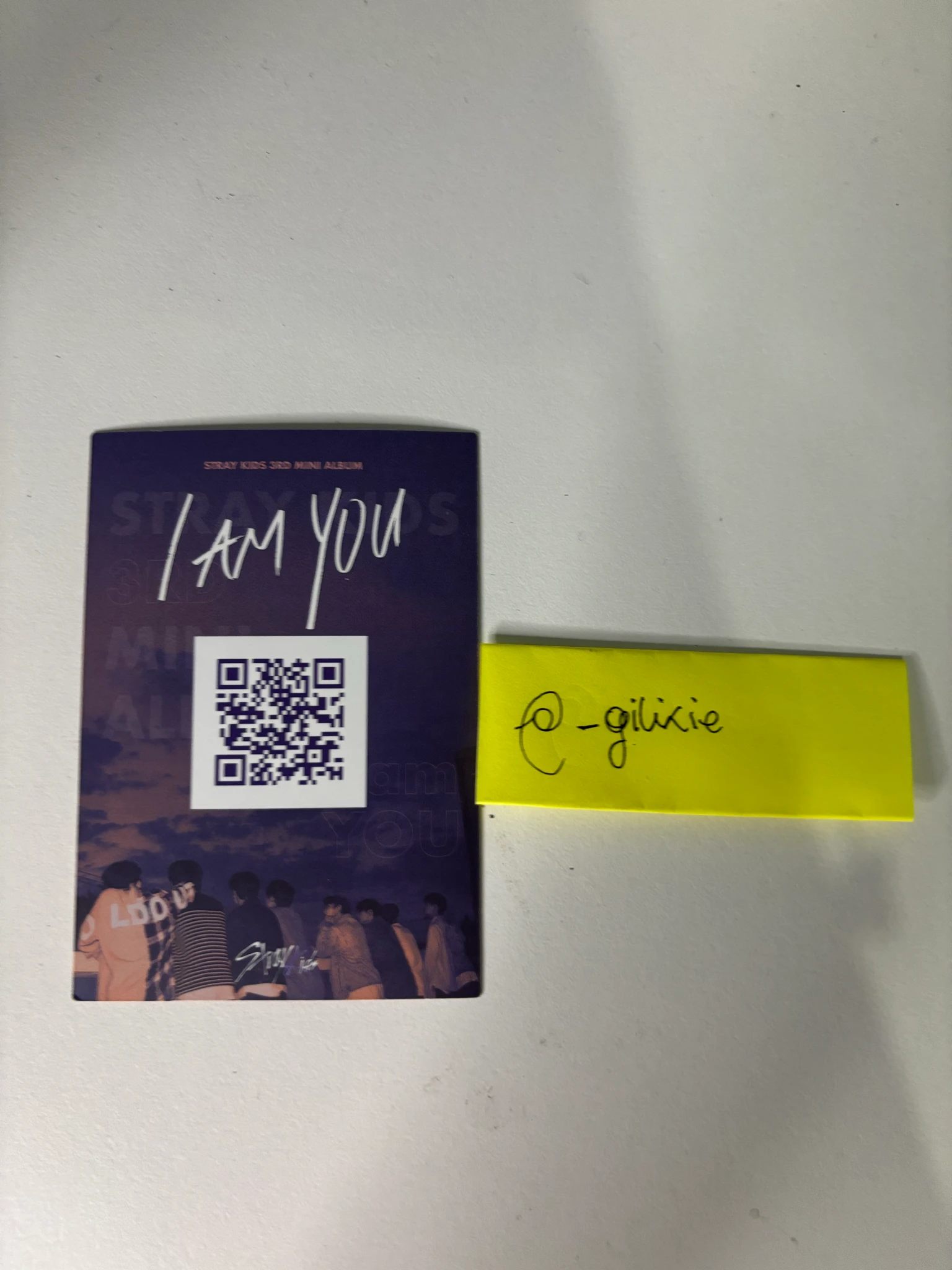 Stray Kids Lee Know Stray Kids - Lee Know - I am YOU Album polaroid non-standard size A version standard version qr card album inclusion listing photo 2