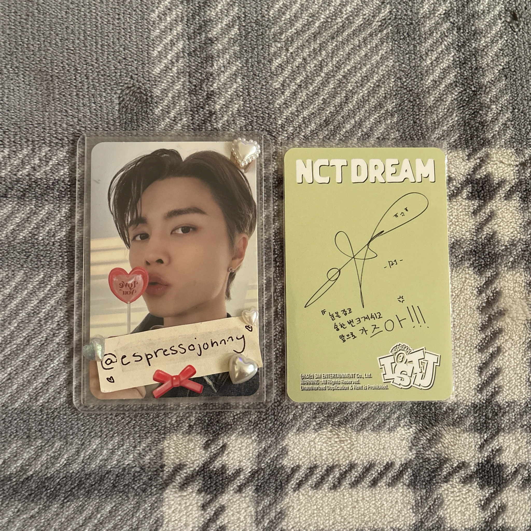 NCT DREAM Renjun NCT DREAM - Renjun - ISTJ Album album photocard smini version FPO listing photo 2