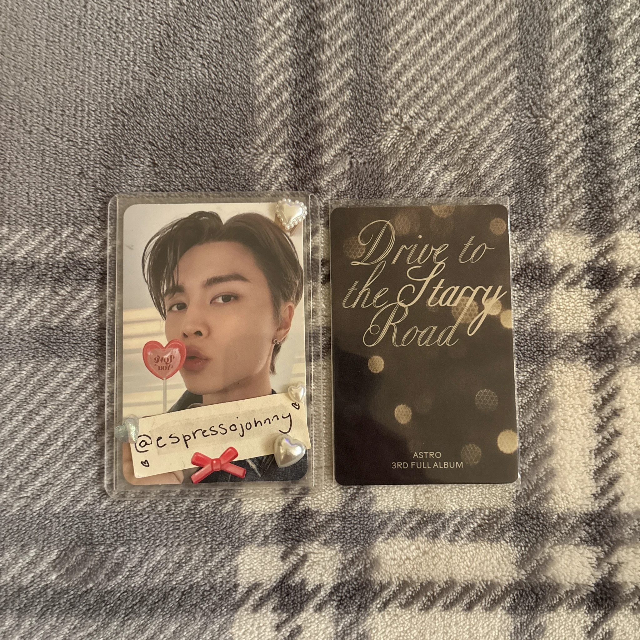 ASTRO JinJin ASTRO - JinJin - Drive to the Starry Road Album album photocard starry version listing photo 2