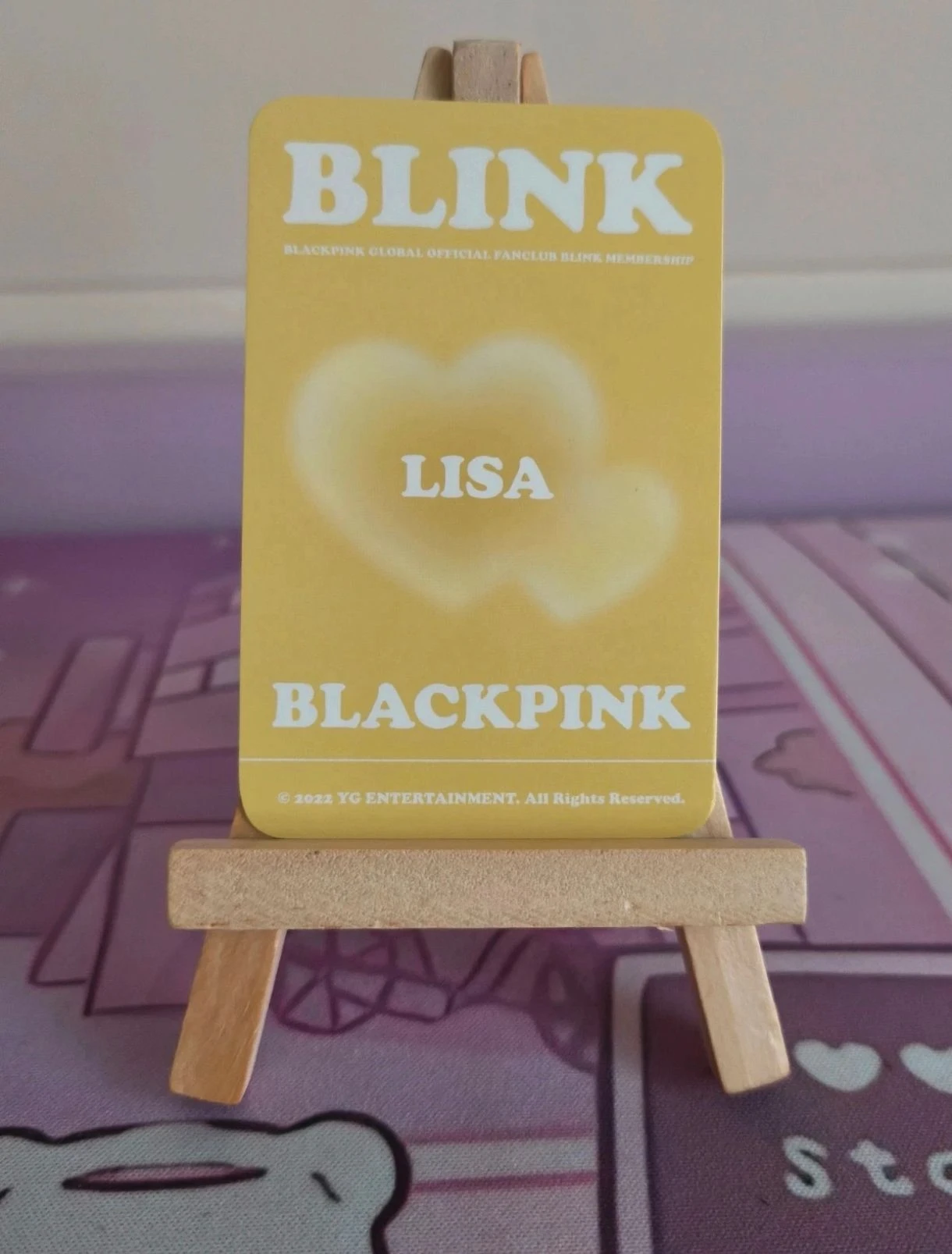 BLACKPINK Lisa BLACKPINK - Lisa - BLINK MEMBERSHIP Other premium kit membership listing photo 2