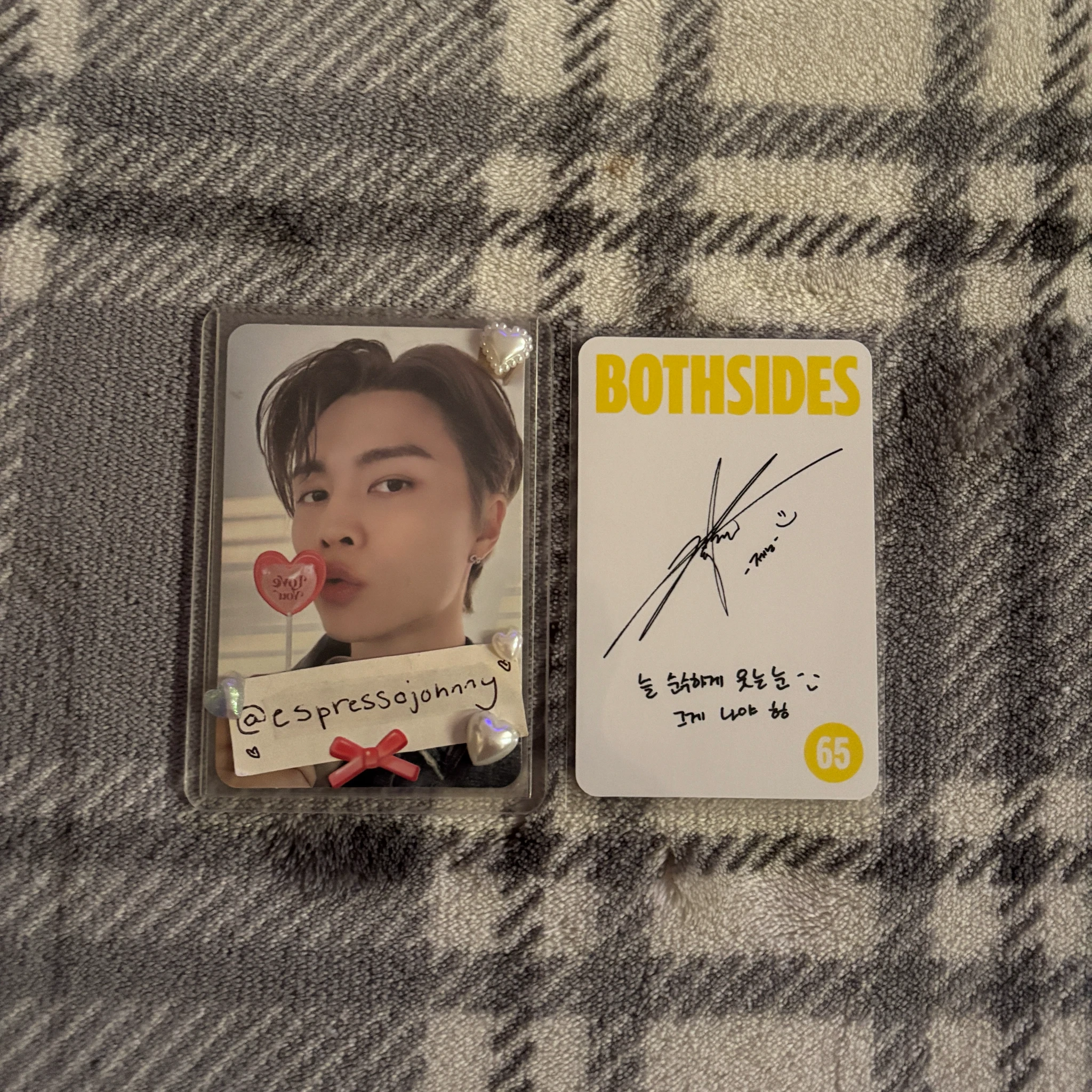 NCT Jeno NCT - Jeno - BOTH SIDES (JNJM unit) Album both sides version side b version album photocard listing photo 2