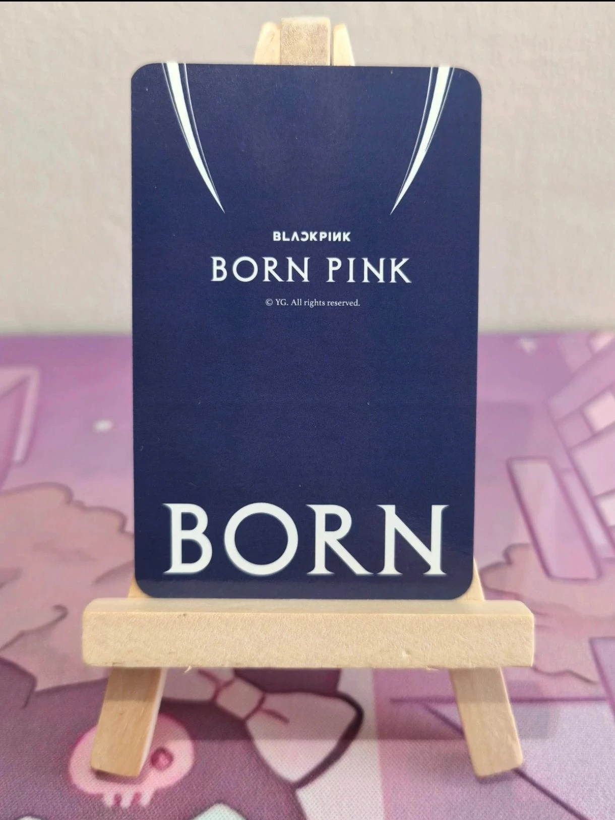 BLACKPINK Jennie BLACKPINK - Jennie - BORN PINK Album merch photocard Toploader kit photocard set listing photo 2