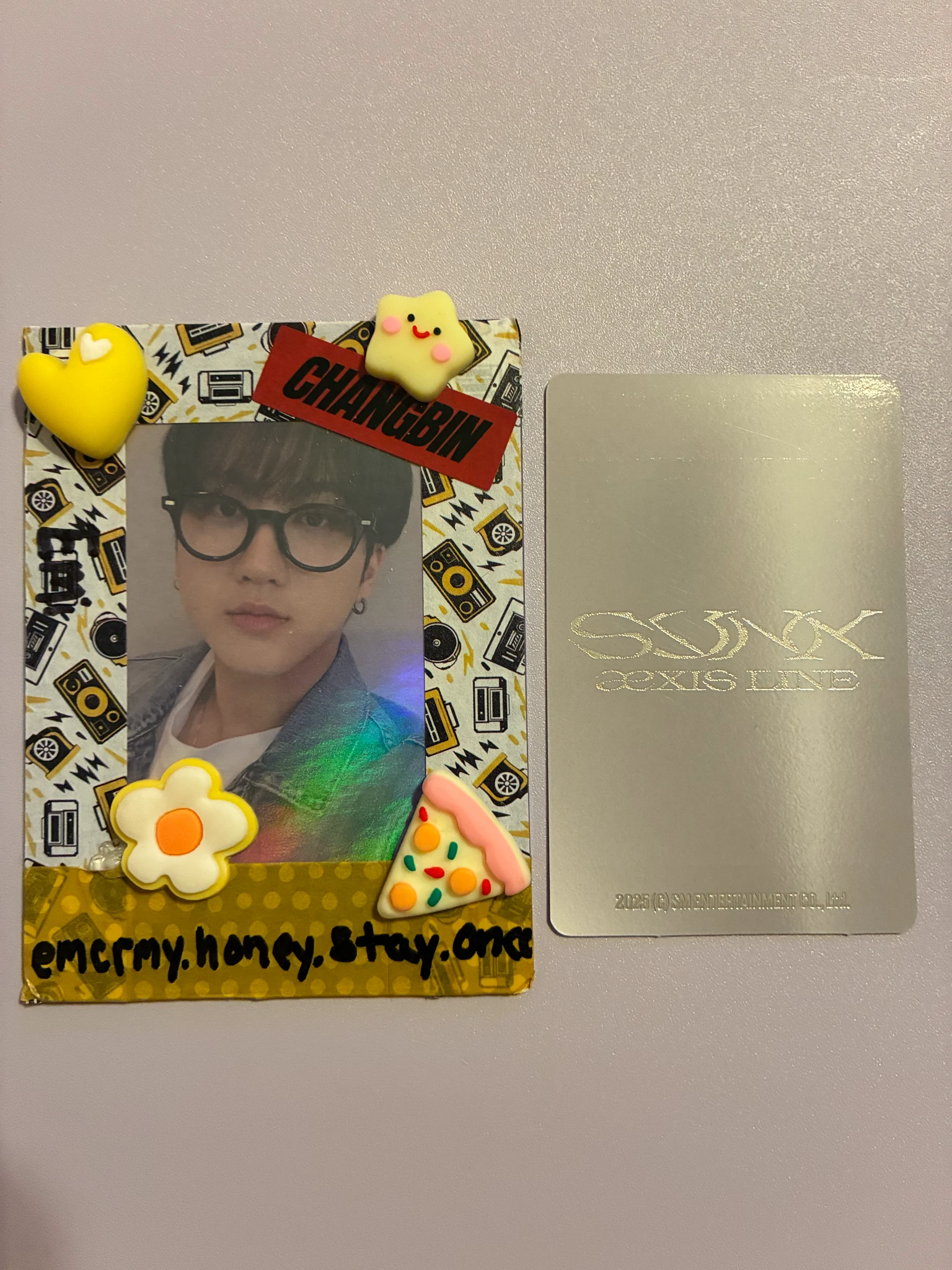 aespa aespa - Karina & Giselle - SYNK : aeXIS LINE  Event trading card listing photo 2