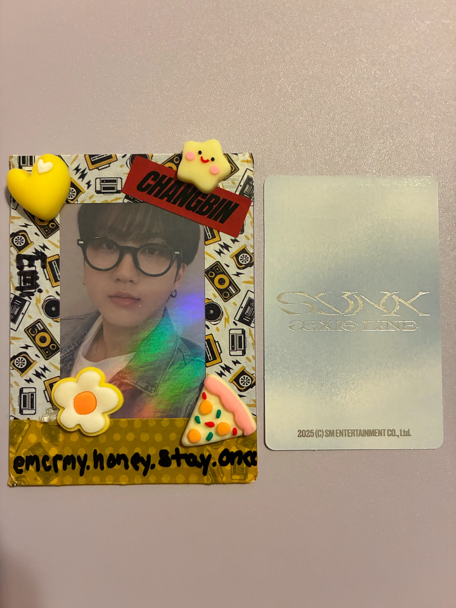 aespa aespa - Winter & Ningning - SYNK : aeXIS LINE  Event merch photocard tour merch trading card X version unit photocard listing photo 2