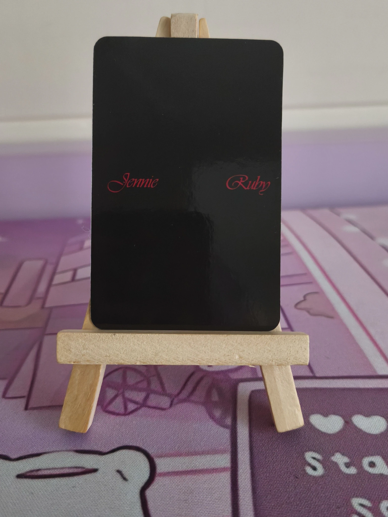 BLACKPINK Jennie BLACKPINK - Jennie - Ruby (Jennie solo) Album makestar lucky draw listing photo 2