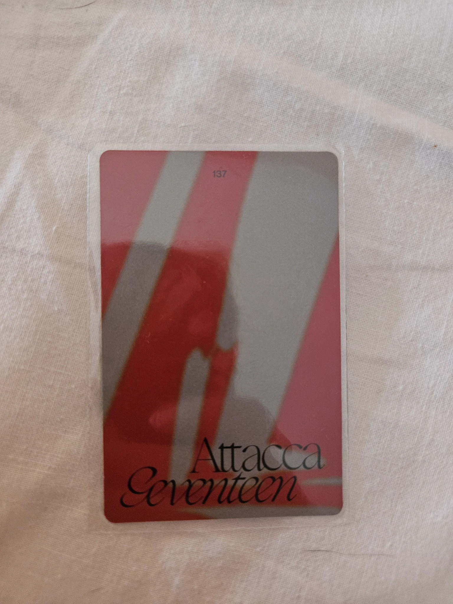 SEVENTEEN Vernon SEVENTEEN - Vernon - Attacca Album carat version album photocard listing photo 2