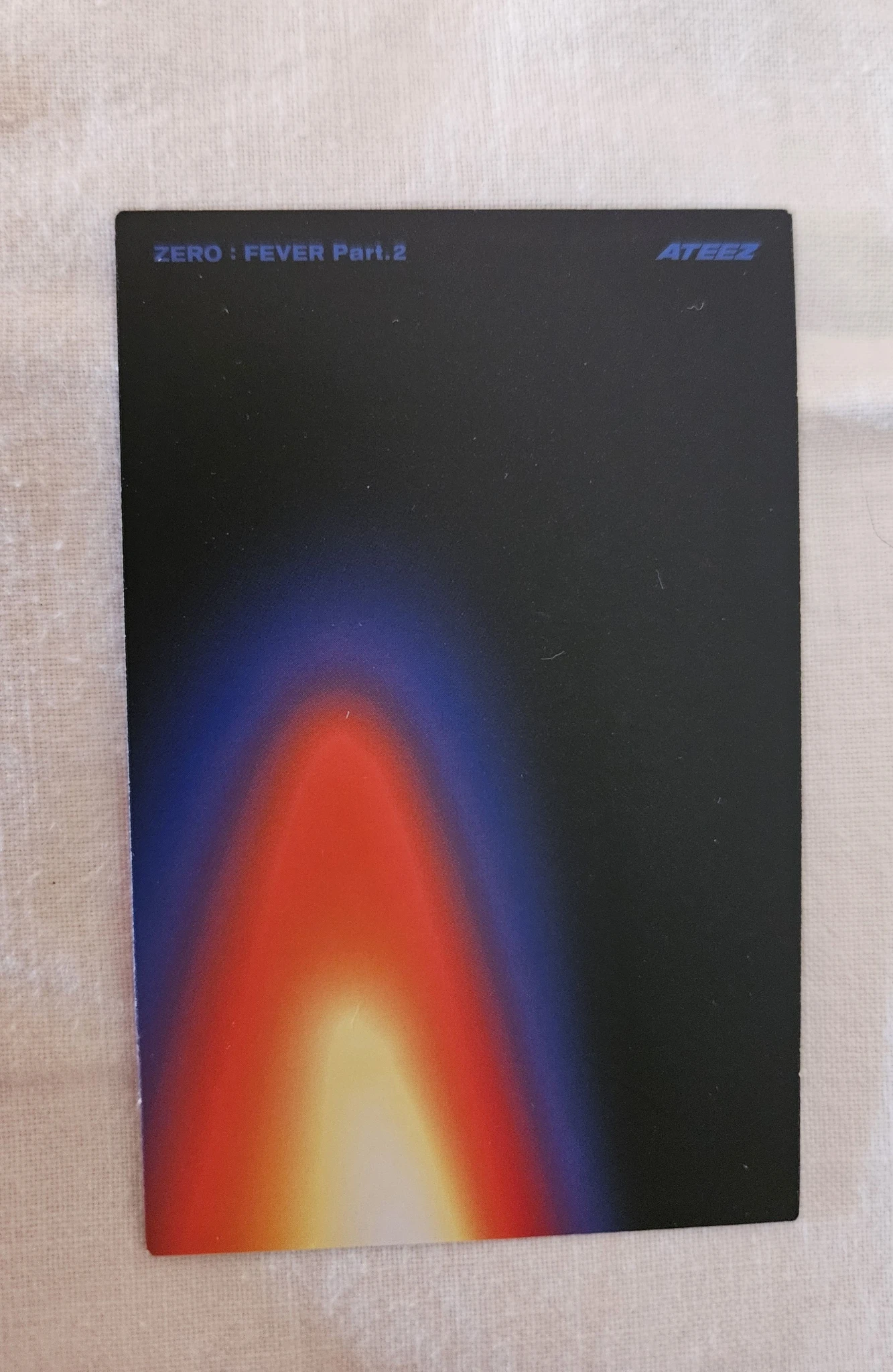 ATEEZ San ATEEZ - San - ZERO : FEVER Part.2 Album album photocard Z version listing photo 2
