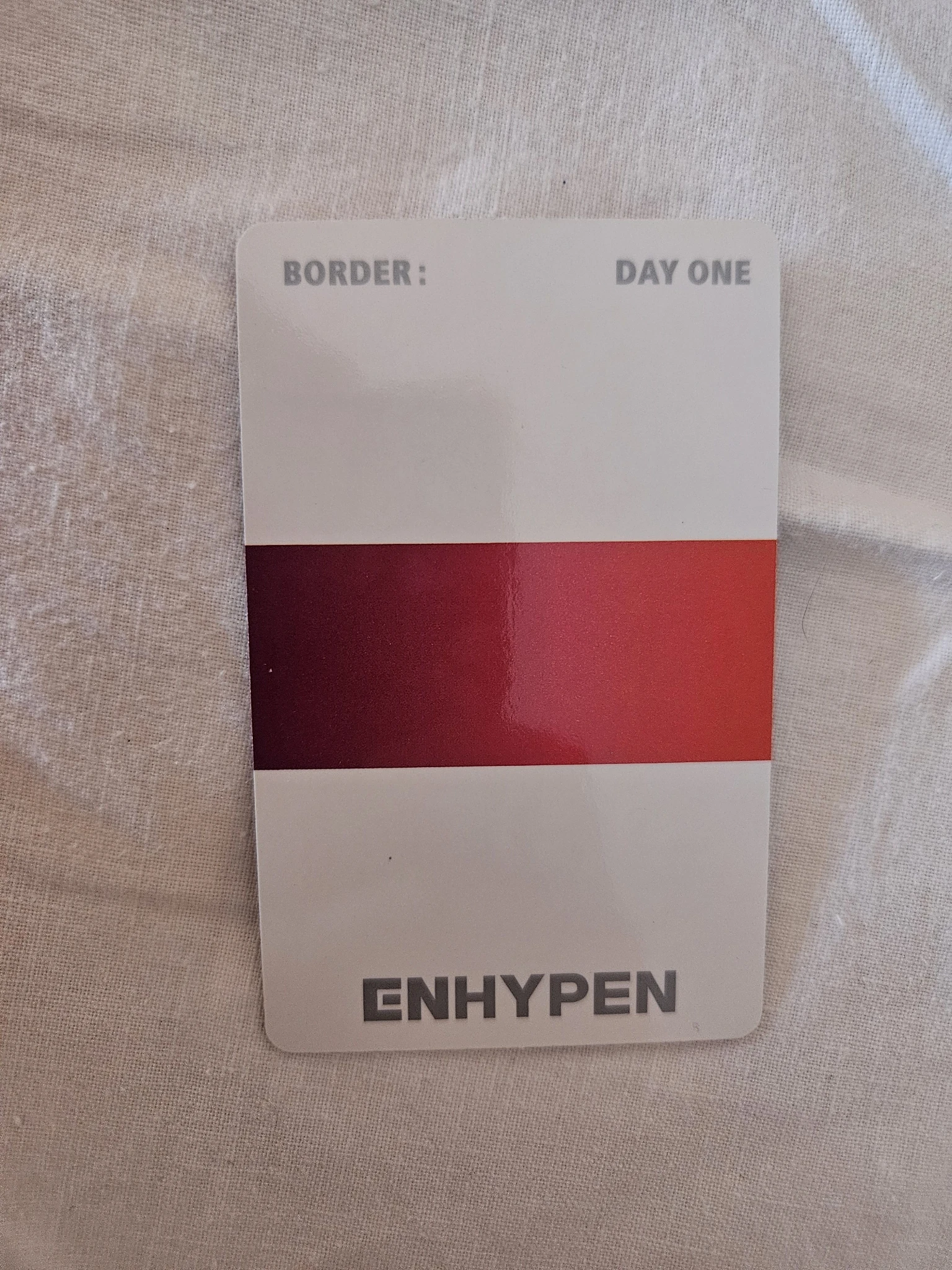 ENHYPEN Jay ENHYPEN - BORDER : DAY ONE Album album photocard listing photo 2