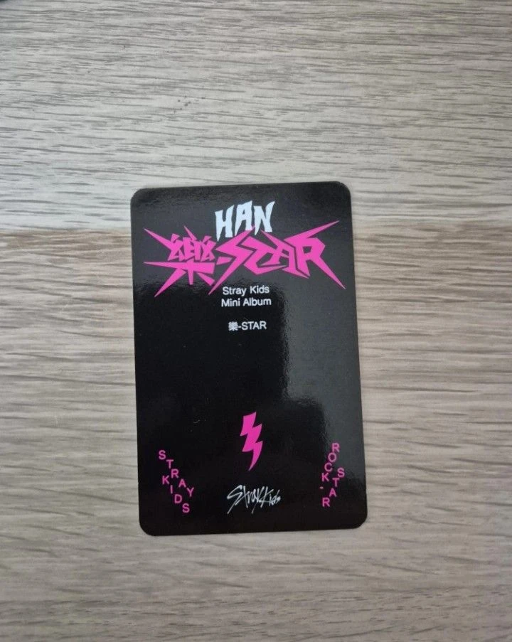 Stray Kids HAN Stray Kids - HAN - Rock Star Album pre-order benefit postcard edition listing photo 2