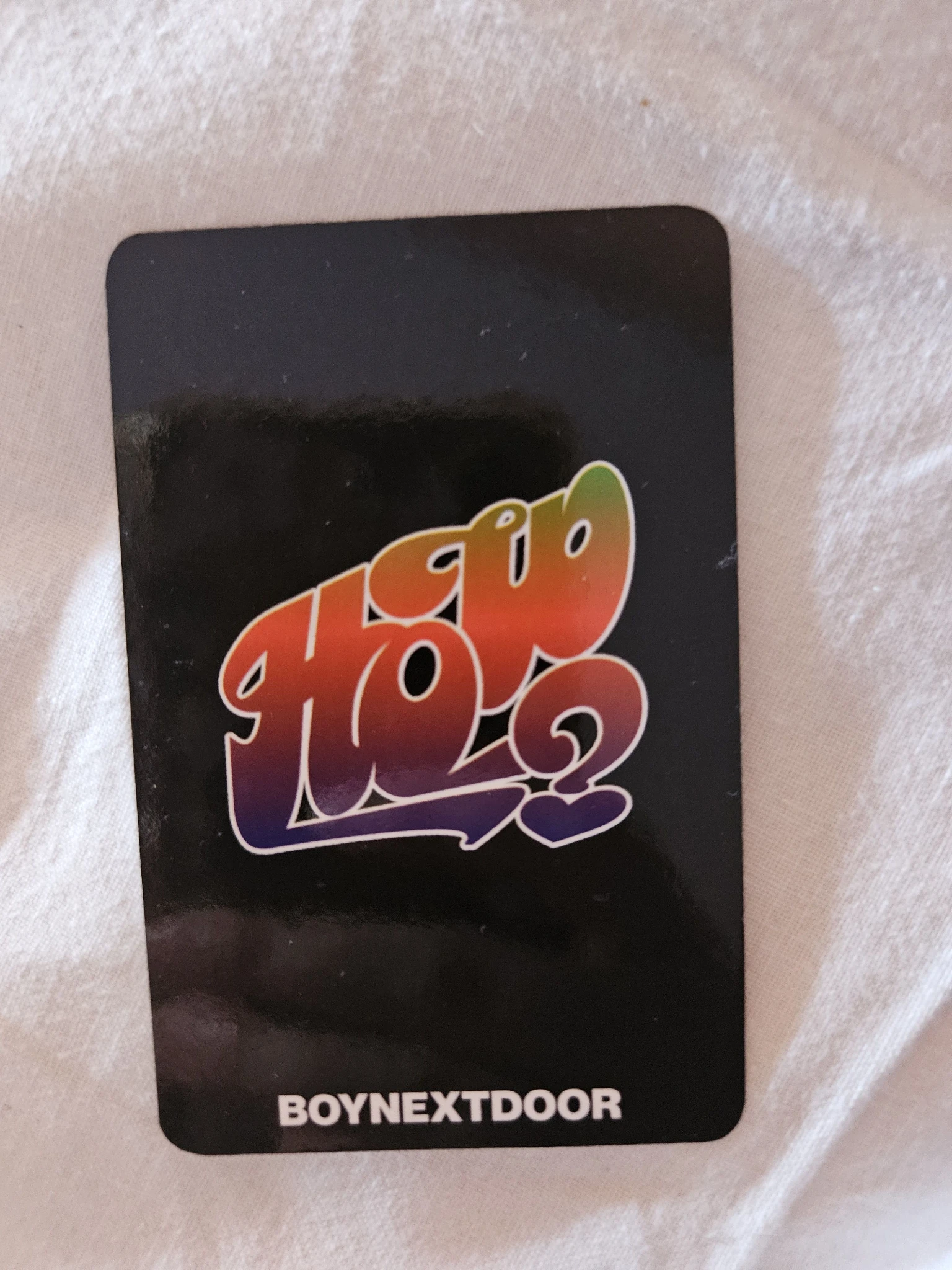 BOYNEXTDOOR Sungho BOYNEXTDOOR - Sungho - HOW? Album withmuu pob (pre-order benefit) sticker version listing photo 2