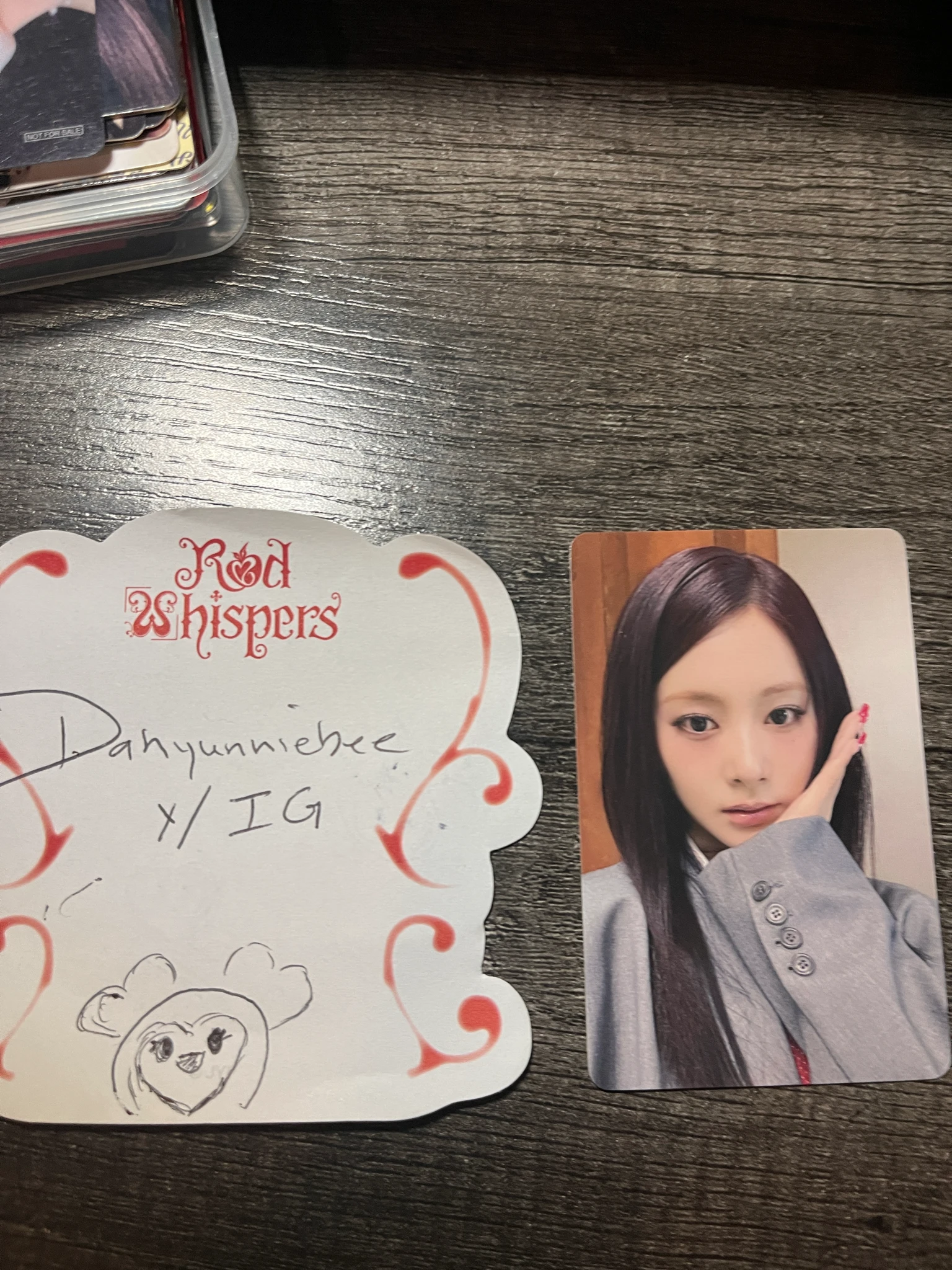 TWICE Tzuyu TWICE - Tzuyu - THIS IS FOR Album pob (pre-order benefit) round 2 yizhiyu (yzy) lucky card listing photo 2