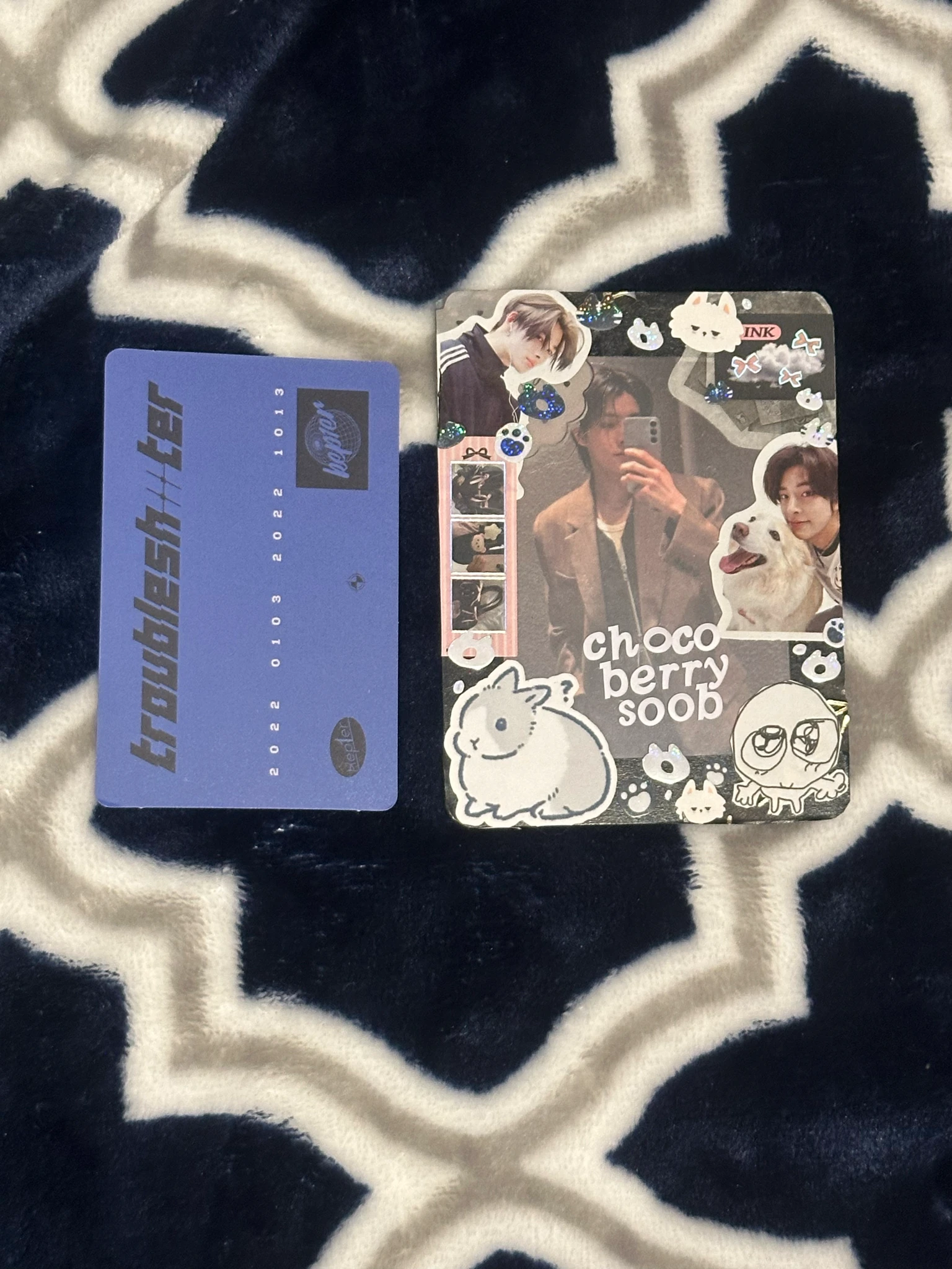 Kep1er Hikaru Kep1er - Hikaru - TROUBLESHOOTER Album id card album photocard listing photo 2