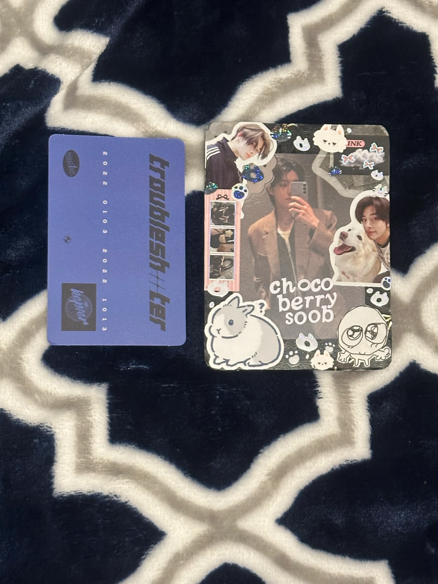 Kep1er Yujin Kep1er - Yujin - TROUBLESHOOTER Album album photocard id card listing photo 2